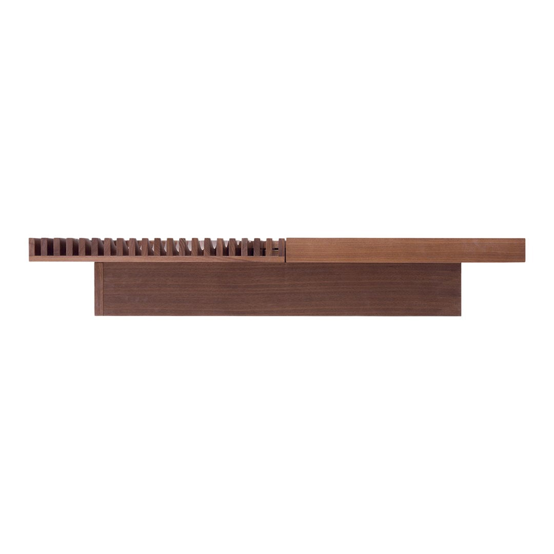 Modern BARRINGER Slide Coffee Table - Stylish & Functional Living Room Centerpiece for Small Spaces, Perfect for Apartments & Cozy Homes