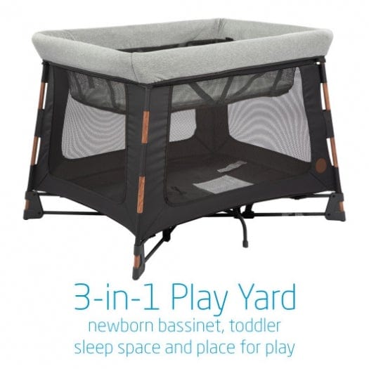 Maxi Cosi Swift Play Yard - Portable Baby Playpen with Canopy & Storage Bag for Travel, Home, and Outdoor Use - Lightweight and Easy to Set Up for Newborns & Toddlers