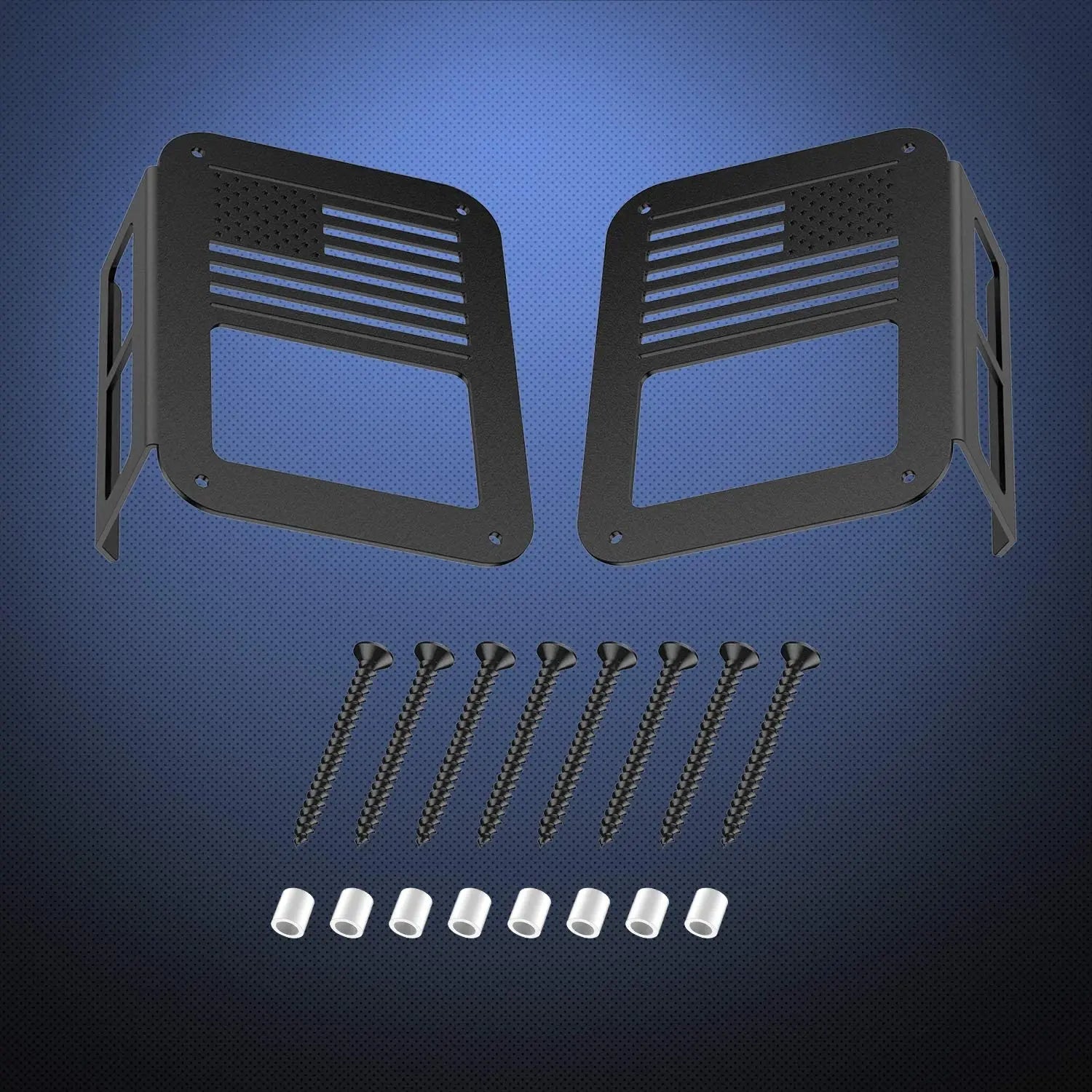 Jeep Wrangler TJ Tail Light Covers (1997-2006) - Durable Protection for Off-Road Adventures & Night Driving