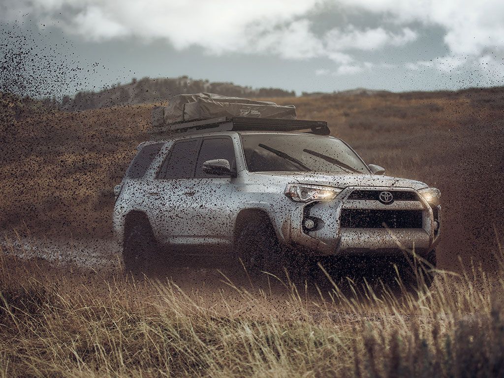 10-23 Toyota 4Runner Slimline II Full Roof Rack Kit - Heavy Duty Aluminum Roof Rack System for Off-Road Adventures & Outdoor Gear Storage