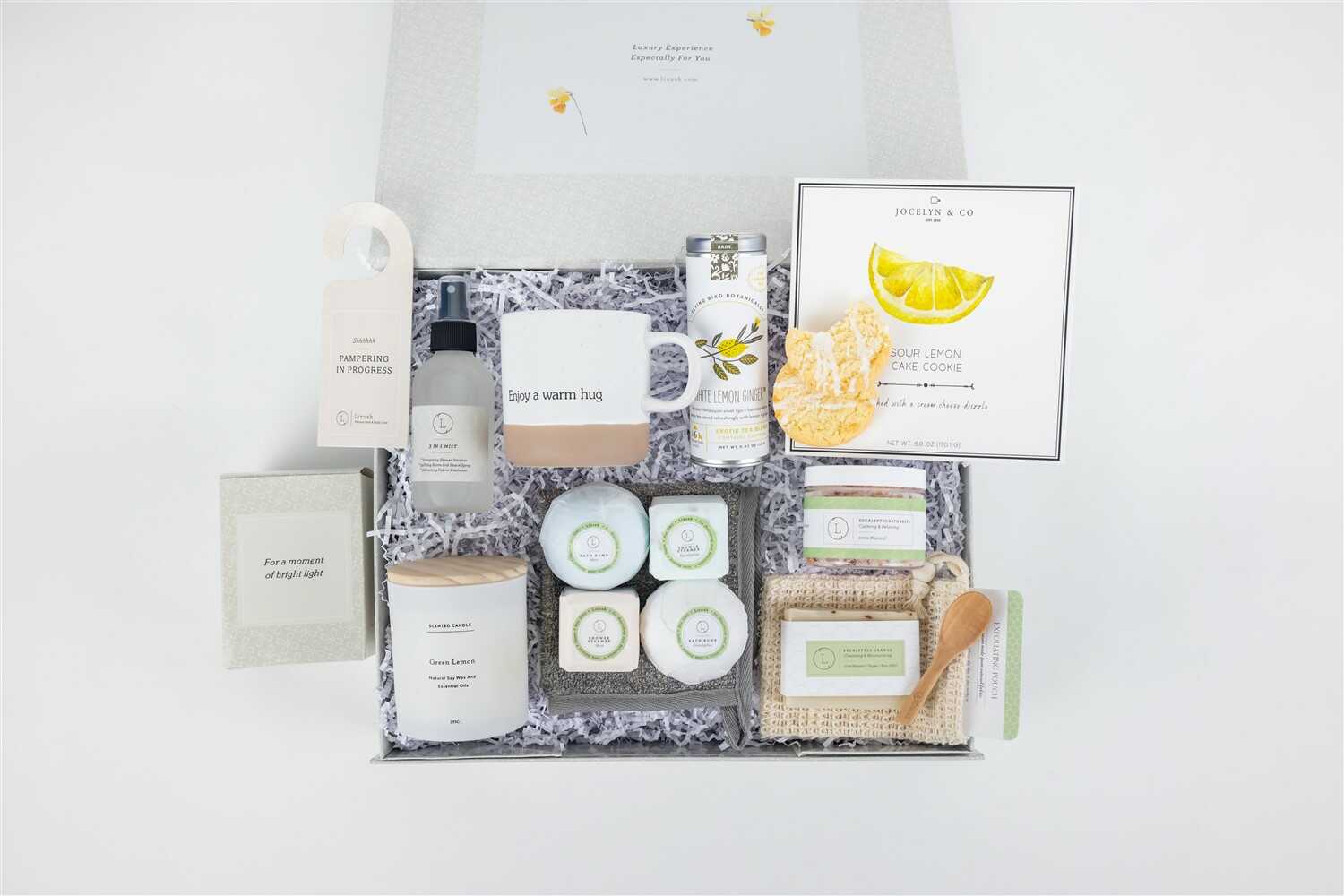 Get Well Soon Gift Basket - All Natural Care Package with Organic Snacks & Wellness Essentials - Perfect for Hospital Recovery & Home Care