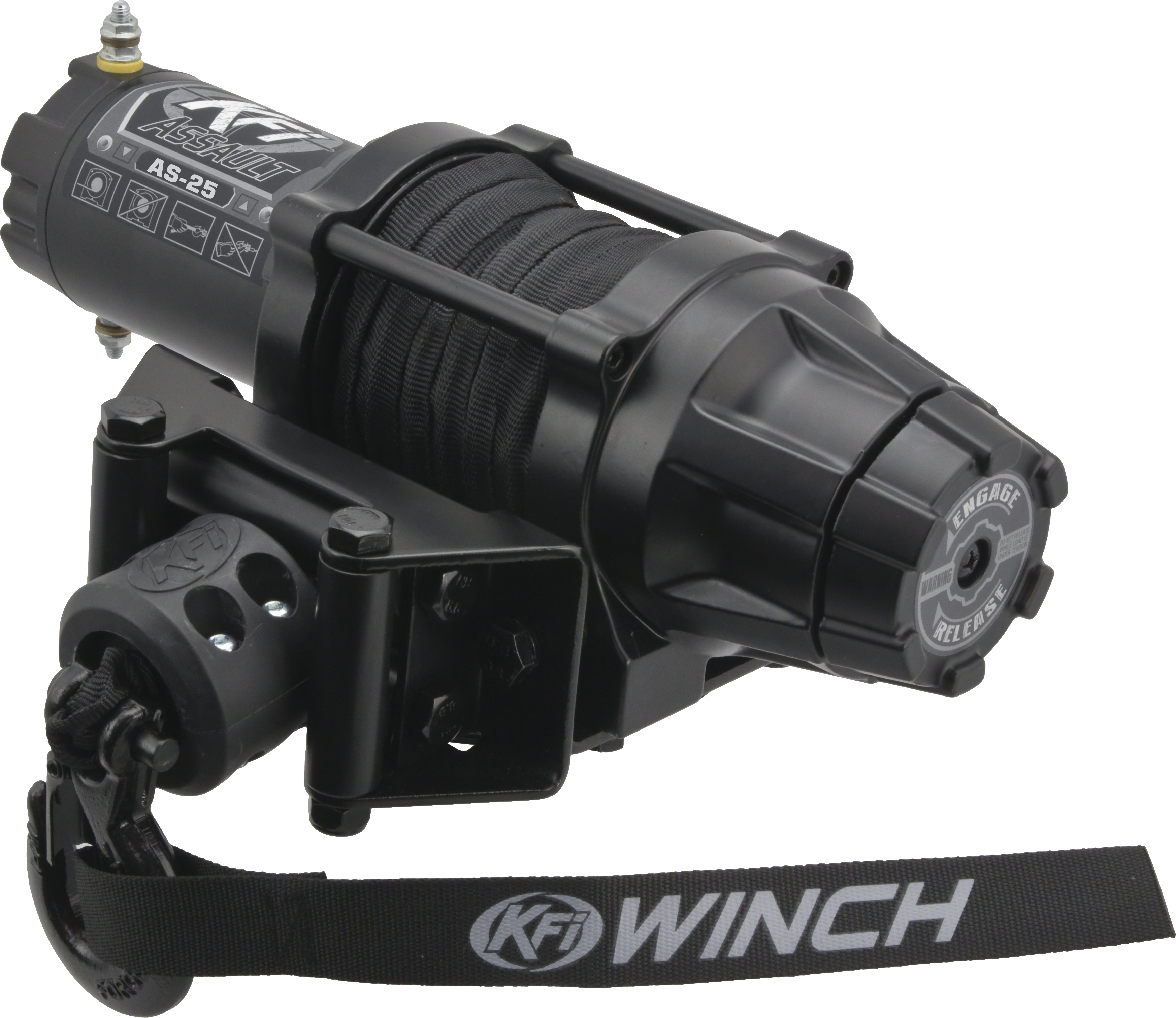 2500lb Synthetic Rope Winch - Heavy Duty Off-Road Recovery Winch for Jeep, Truck & ATV - Ideal for Towing, Mudding & Off-Road Adventures
