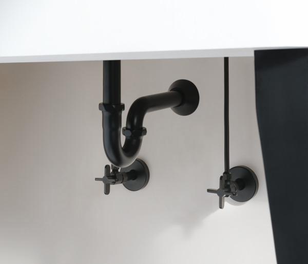 20-Inch Matte Black Metal Supply Line BT01201 BL by Brizo - Perfect for Bathroom Faucet Installations and Plumbing Upgrades