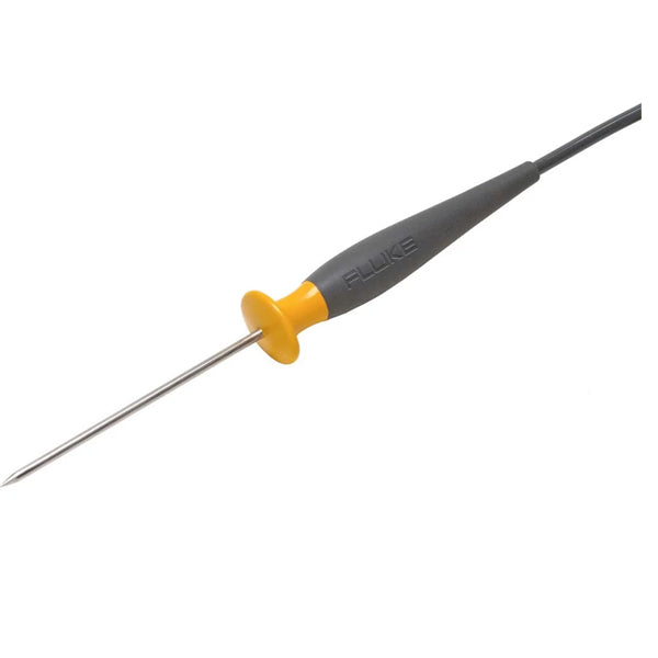Fluke 80PK-25 SureGrip™ Industrial Thermocouple Temperature Probe - High Accuracy K-Type Sensor for HVAC, Food Processing & Laboratory Use