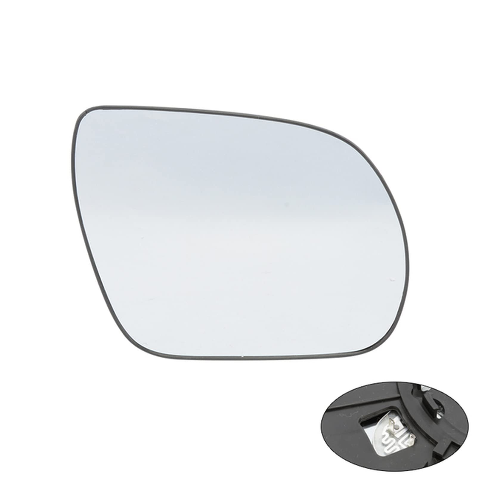 YSLR Replacement Exterior Rearview Mirror Glass for Hyundai Santa Fe 2007-2013 & Veracruz 2007-2012 - Durable Car Side Mirror Lens for Safe Driving and Parking Assistance