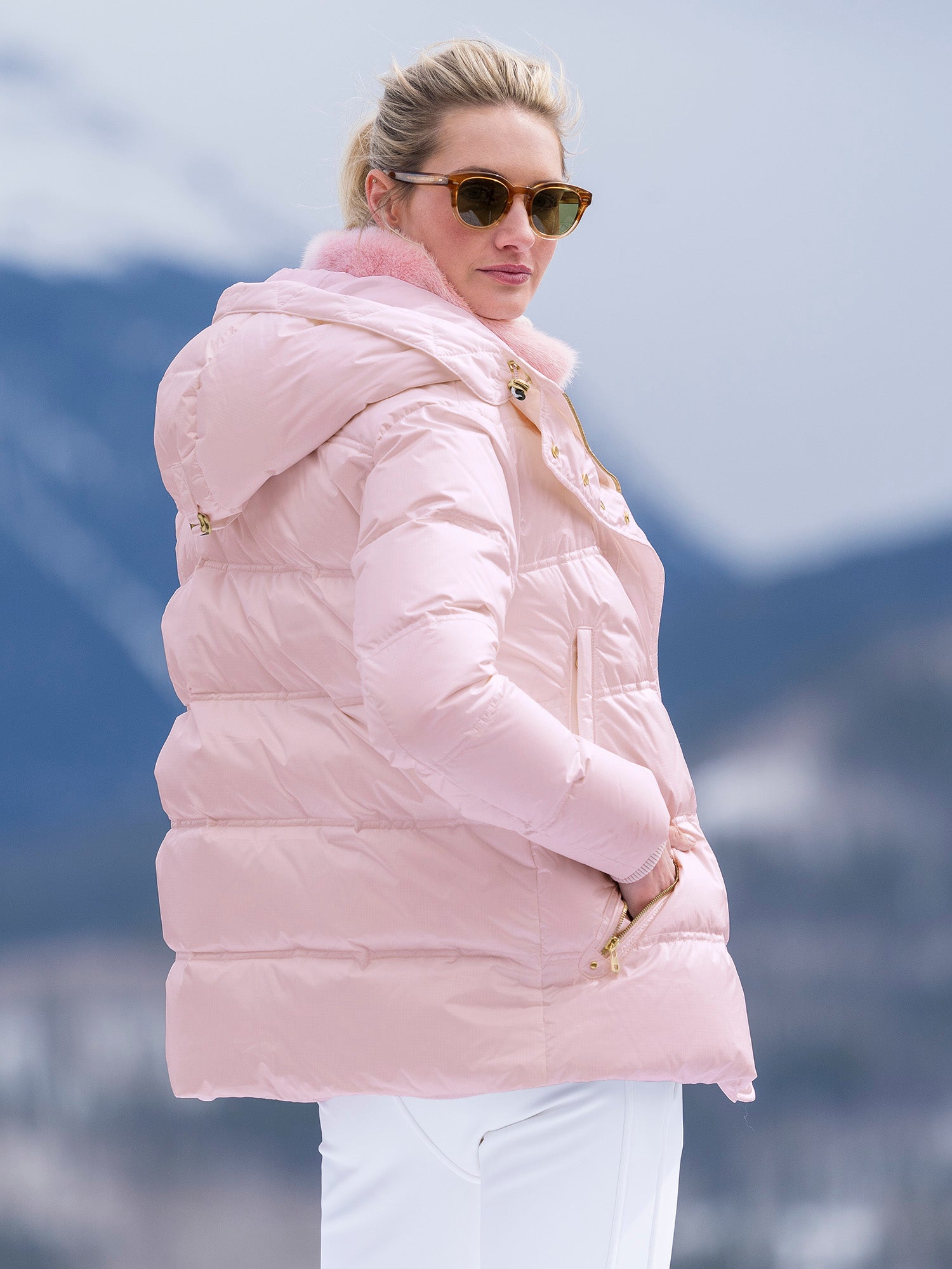 Ania Sport Shine Down Ski Jacket - Waterproof Winter Jacket for Women, Insulated Snow Coat for Skiing & Outdoor Activities