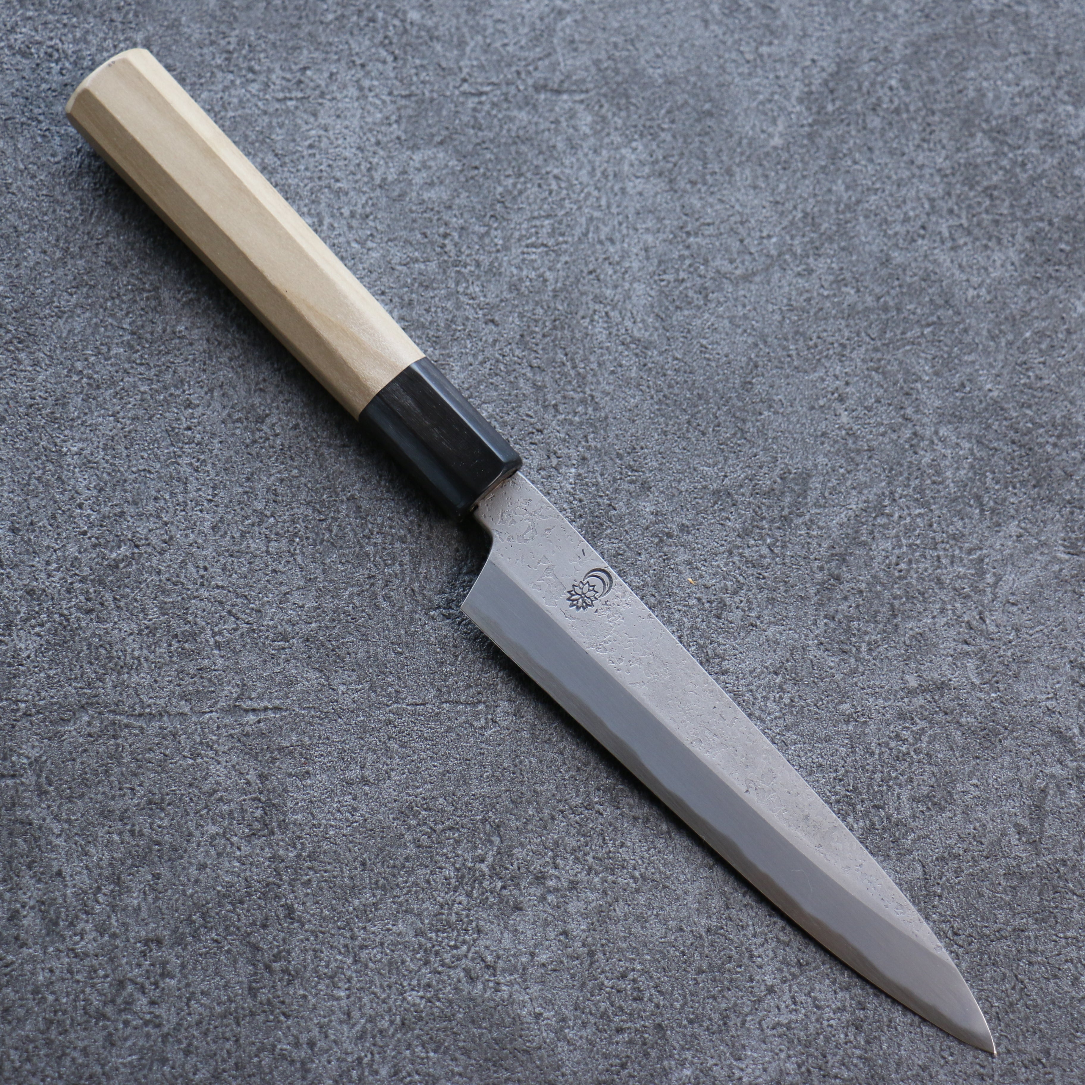 Premium Kikuzuki White Steel No.2 Nashiji Petty Utility Knife 150mm (5.9