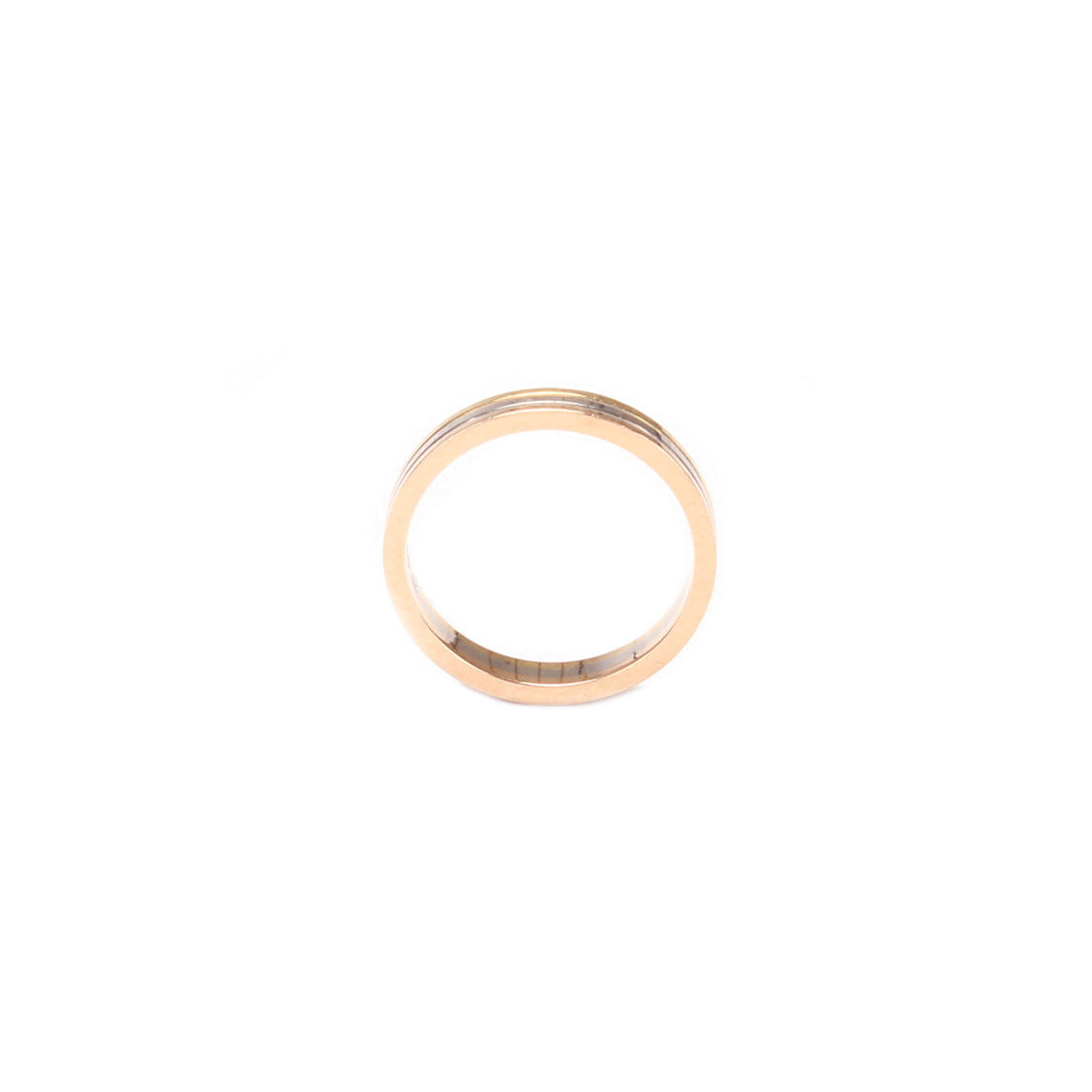 18K Vendome Wedding Ring for Women - Elegant Gold Plated Bridal Band - Perfect for Engagement, Anniversary & Special Occasions