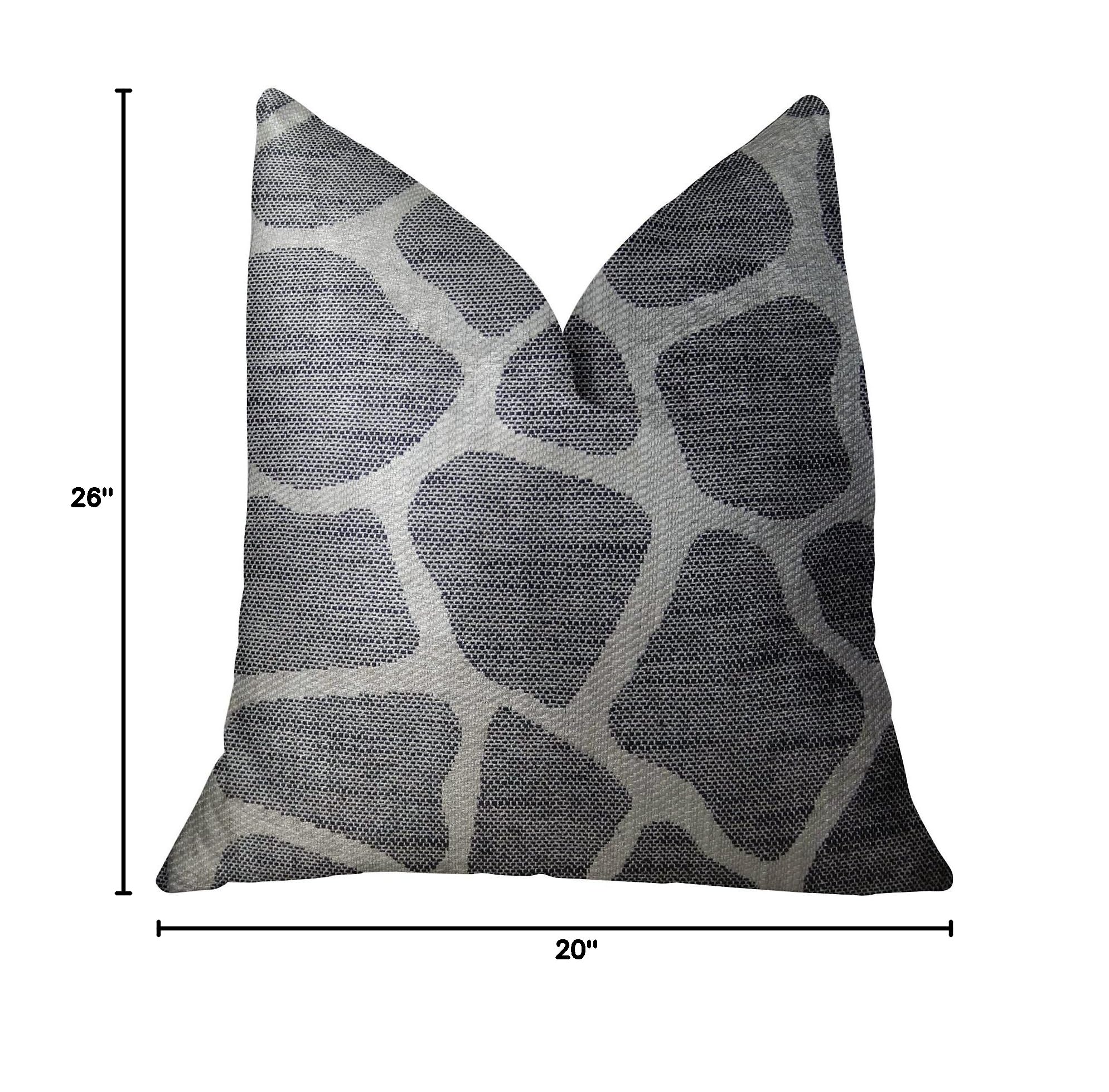Plutus Sable Giraffe Handmade Luxury Pillow - 20x26 Inch Premium Decorative Throw Pillow for Sofa, Bed & Home Decor - Soft & Stylish Accent Cushion for Living Room, Nursery or Office