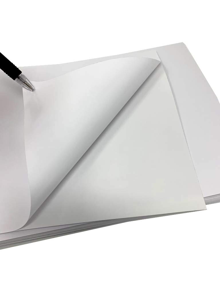 Premium White Matte Sticker Paper for Inkjet & Laser Printers - 8.5