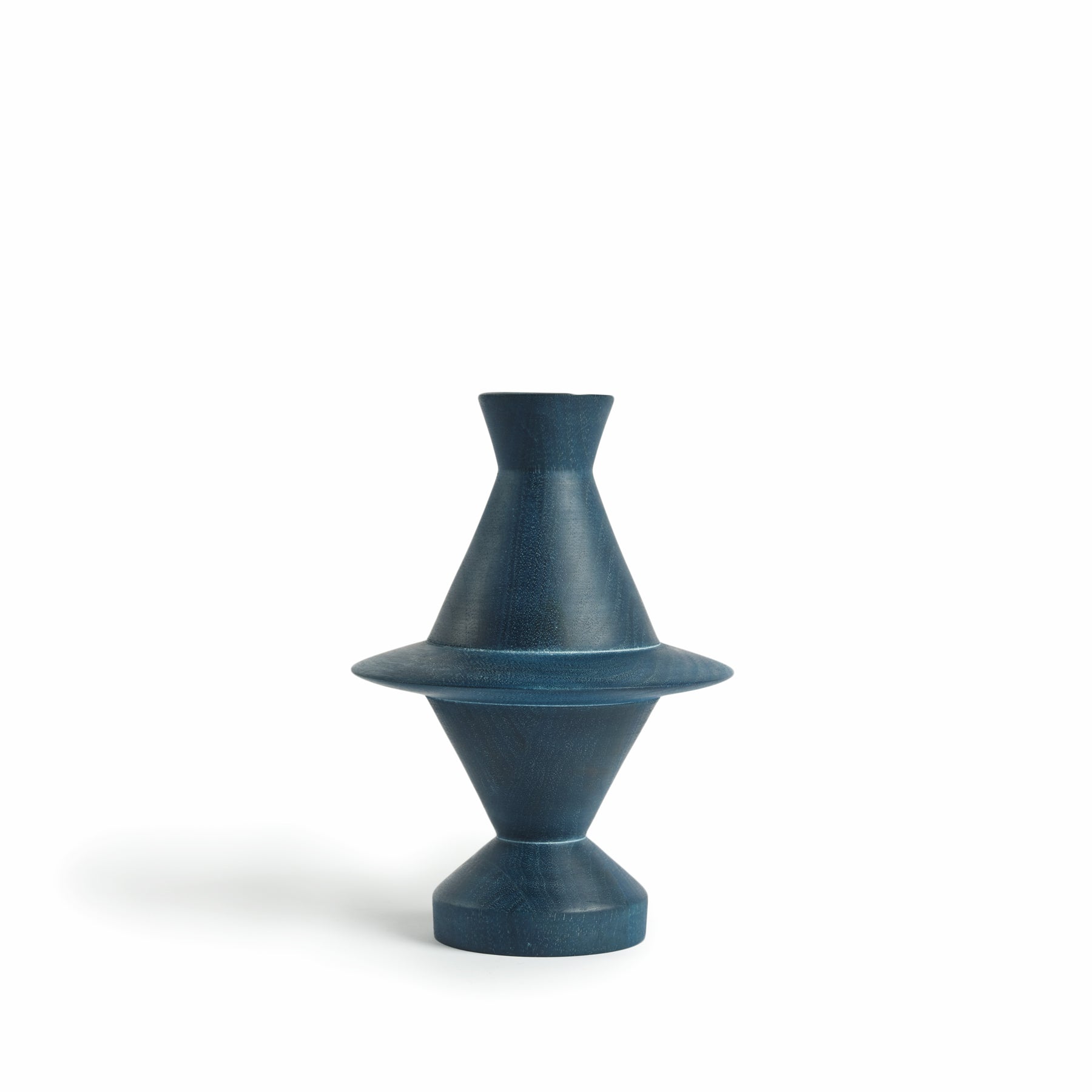 Denim Saturn Candle Stick Holder - Vintage Home Decor for Dining Table, Wedding Centerpiece & Romantic Ambiance