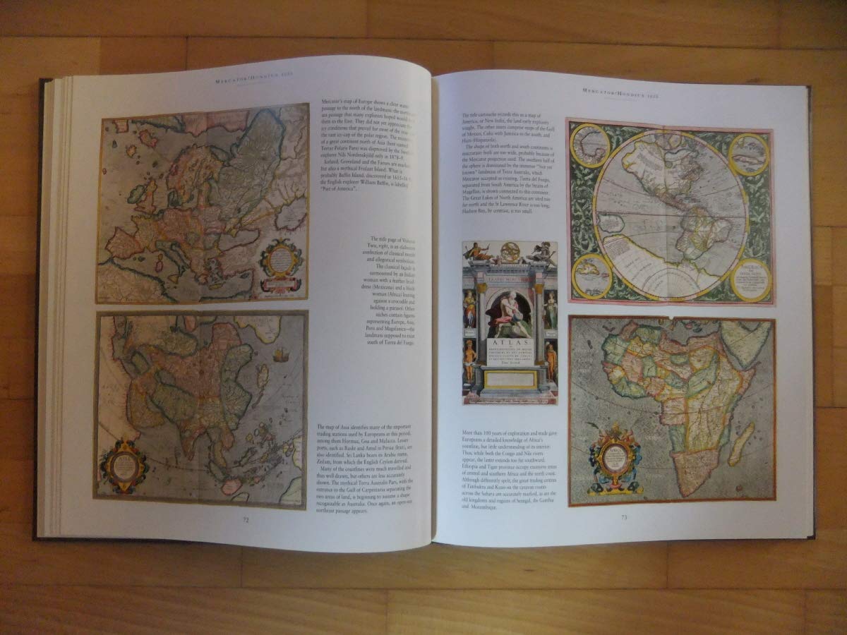 The Atlas of Atlases: The Map Maker's Vision of the World | Historical & Modern Cartography Collection | Perfect for Travel Planning, Home Decor & Geography Enthusiasts