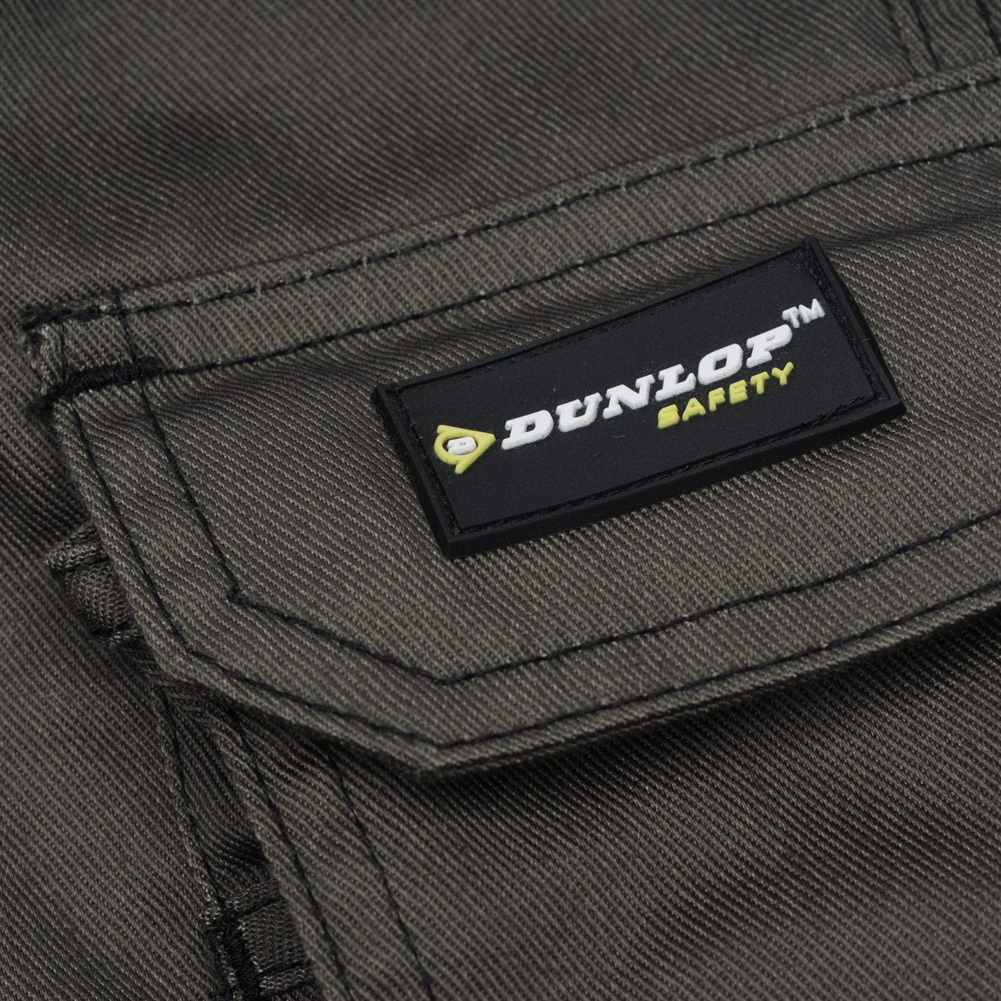 **Dunlop Men's Work Pants - Durable & Comfortable On-Site Trousers for Construction, Carpentry & Outdoor Work**