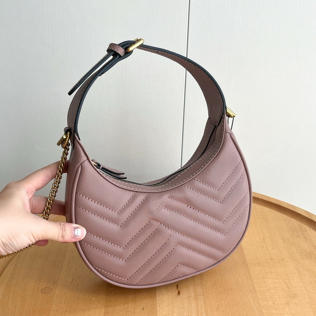 Moon Shaped Handbag for Women - Stylish Crescent Moon Purse for Evening Parties, Date Nights & Special Occasions
