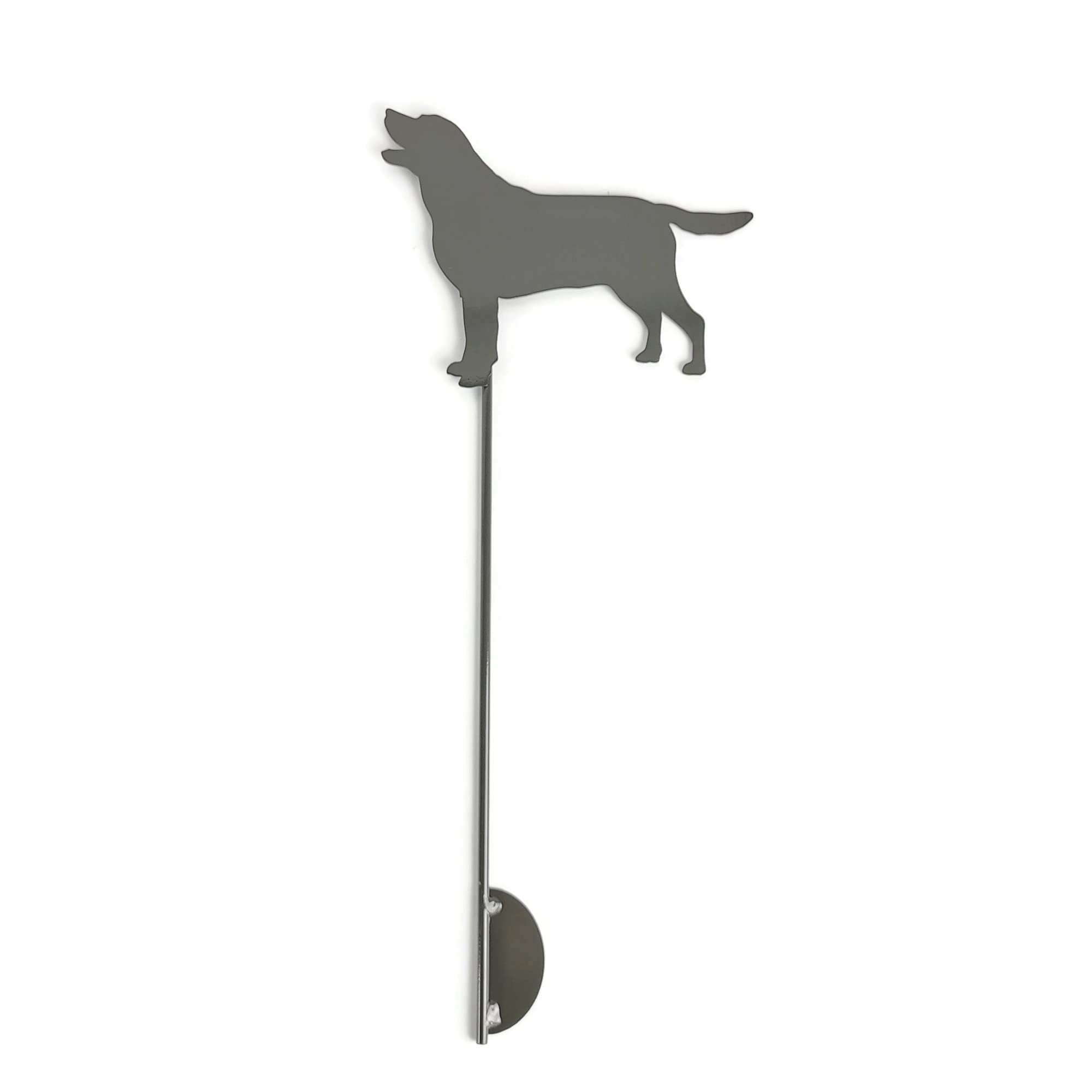 Labrador Dog Metal Garden Stake - 9