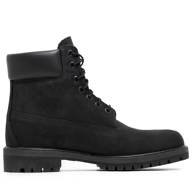 Timberland Premium 6-Inch Waterproof Leather Boots for Men - Black - Hiking, Outdoor & Work Boots for All Weather Conditions