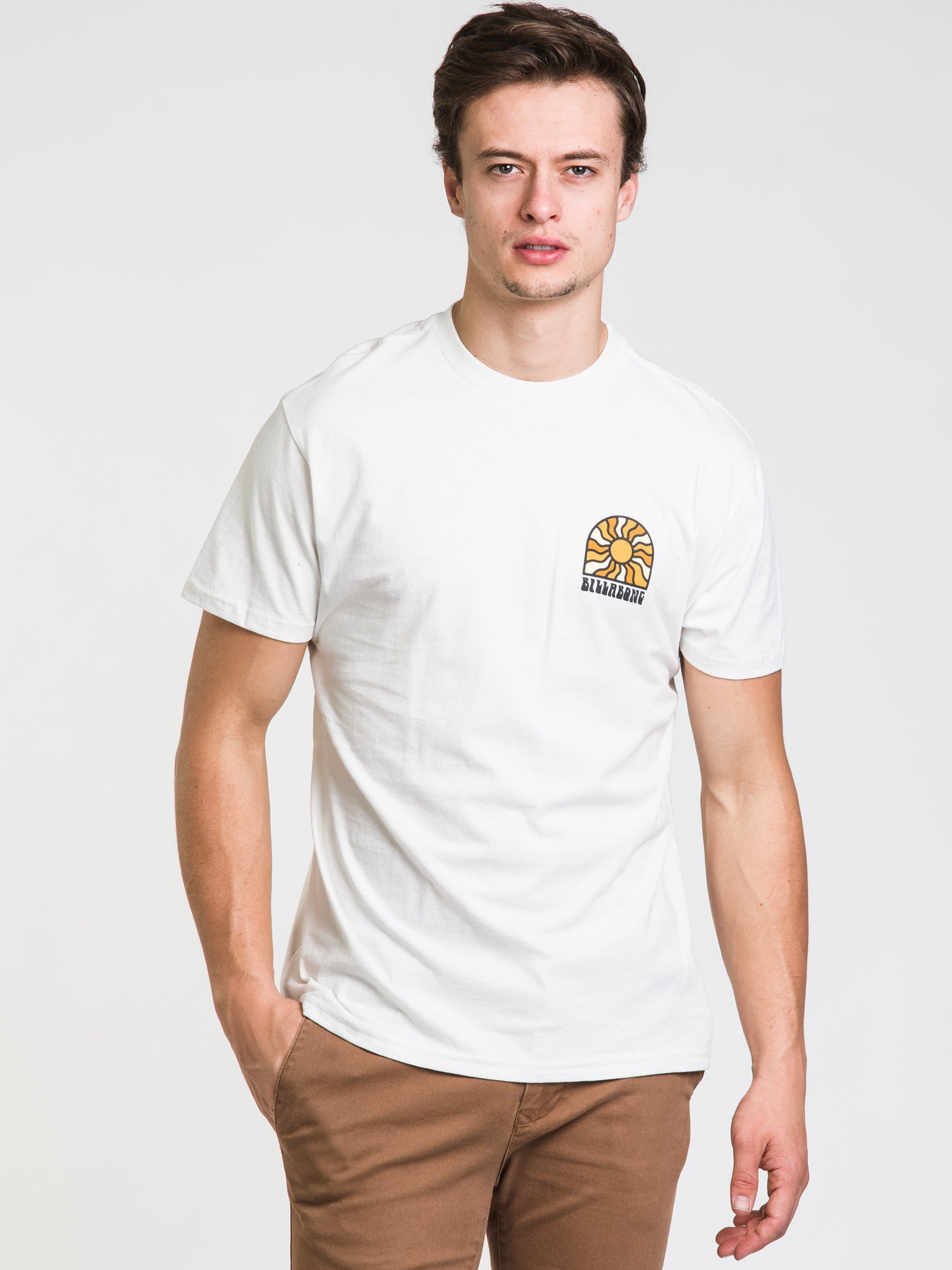 BILLABONG Sun Arch T-Shirt for Men & Women - Soft Cotton Short Sleeve Tee - Summer Beach & Casual Wear - Clearance Sale