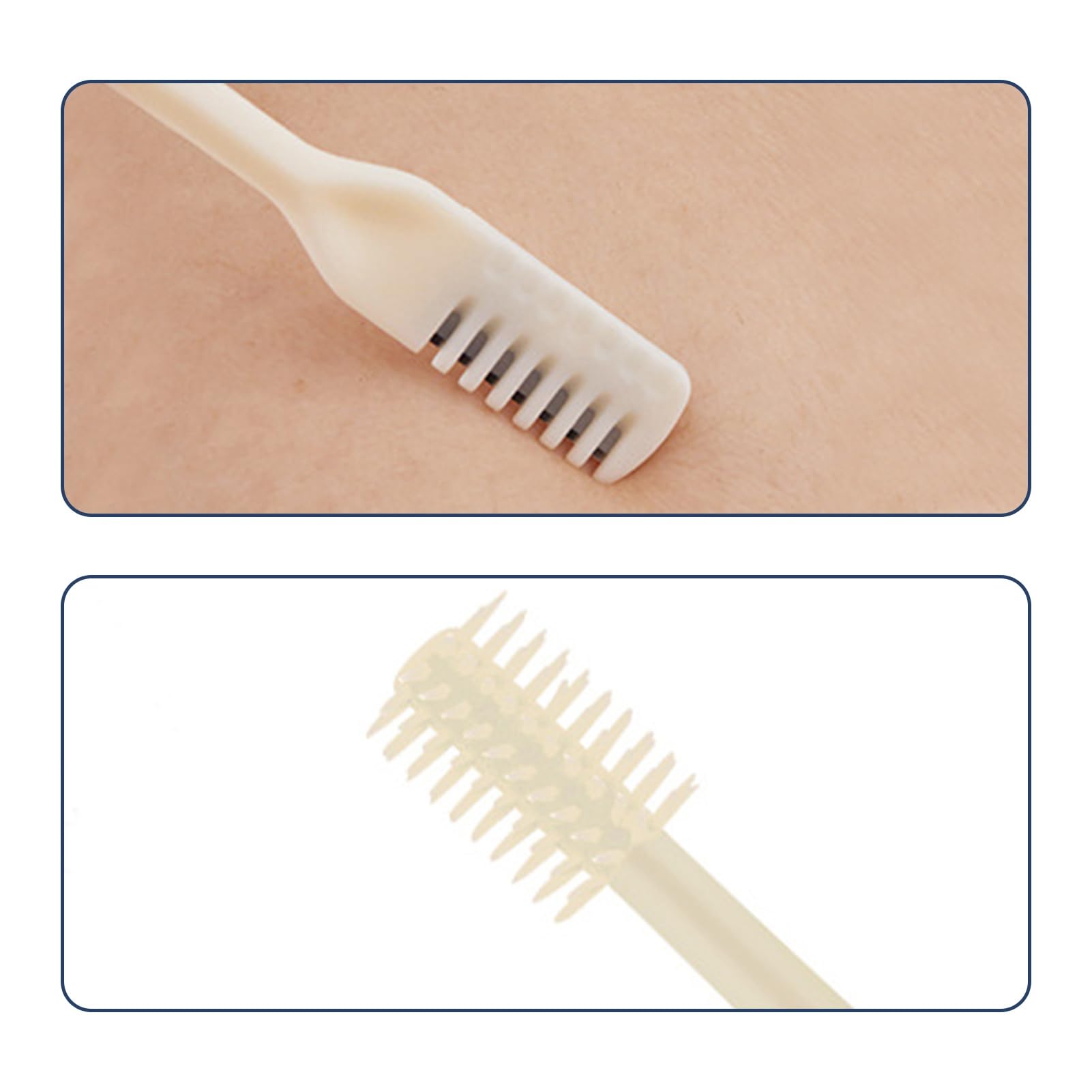 360° Rotating Nose Hair Trimmer - Washable & Sharp for Men - 3pcs Set with Brush