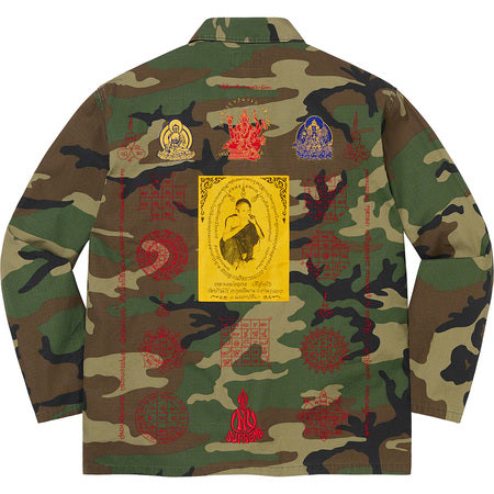 Supreme Blessing Camo Ripstop Shirt - Lightweight Outdoor Performance Shirt for Hiking, Camping & Streetwear Fashion