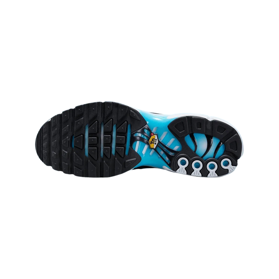 Nike Air Max Plus Men's Running Shoes - Baltic Blue, White & Black | Comfortable Cushioned Sneakers for Jogging, Gym & Casual Wear