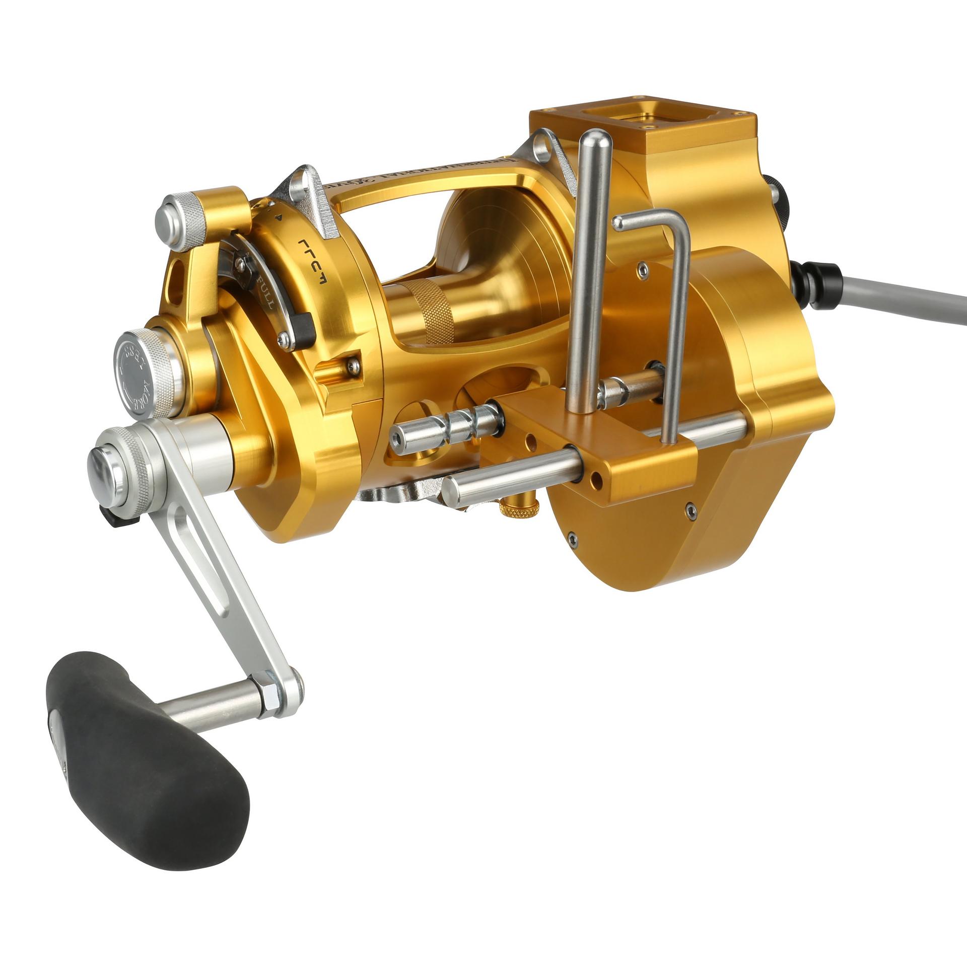 International® VI Autostop Electric Fishing Reel - Saltwater & Freshwater Spinning Reel with Auto-Stop Technology for Bass, Trout, and Catfish Fishing