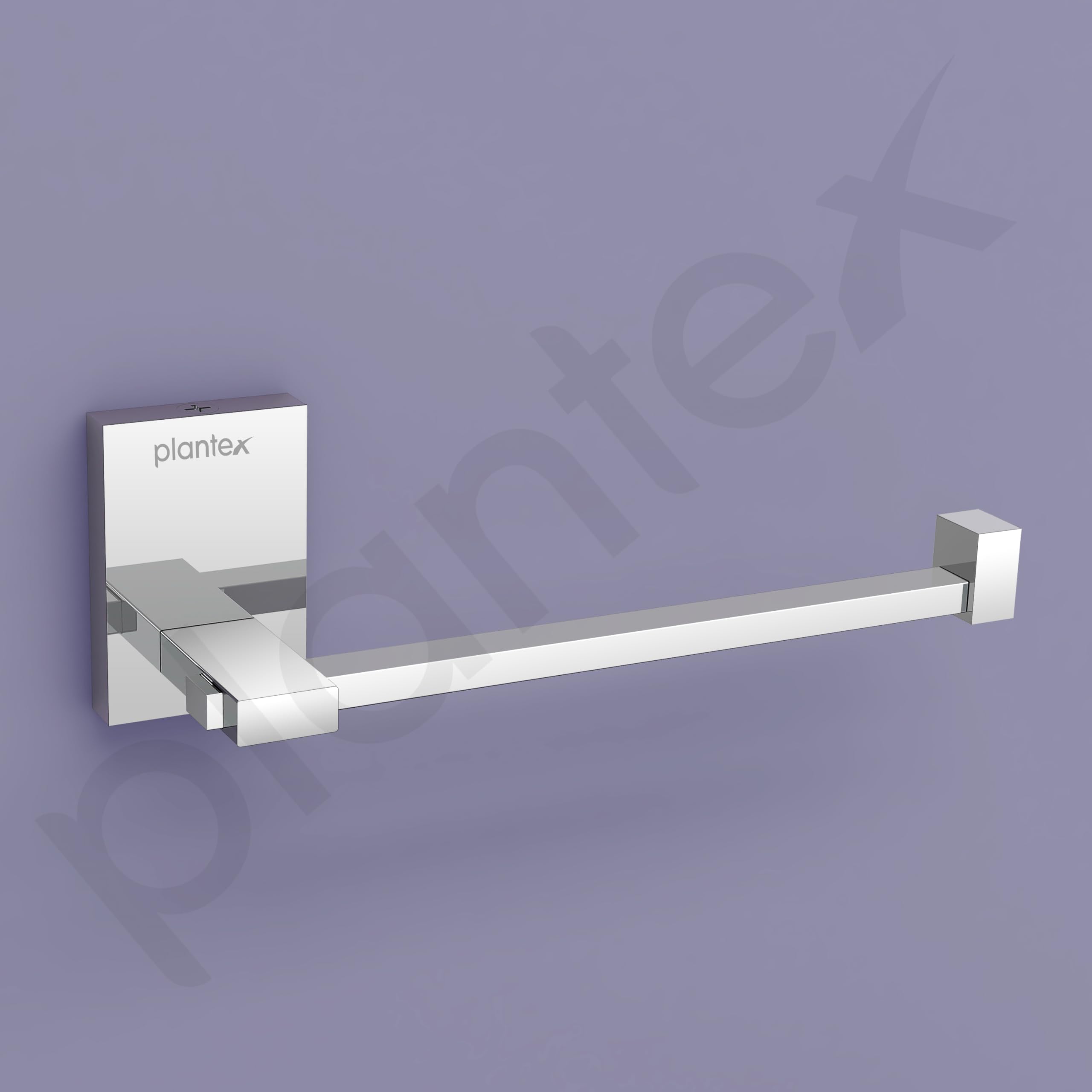 Plantex 304 Stainless Steel Toilet Paper Holder - Chrome Finish Bathroom Tissue Roll Dispenser for Modern Home & Commercial Restrooms - Durable & Rustproof Bath Accessory