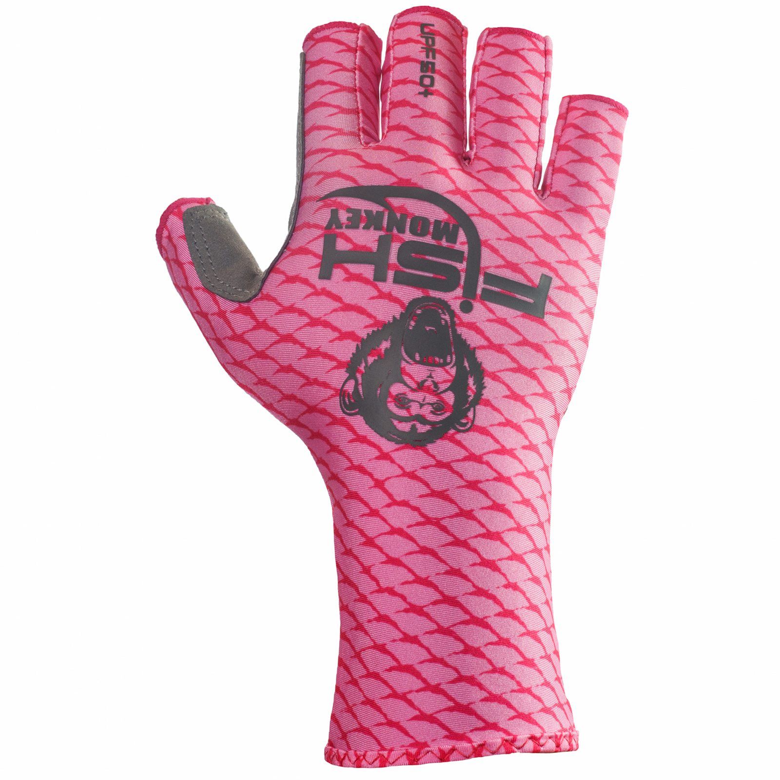 Fish Monkey FM11 Half Finger Fishing Gloves - Breathable & Grip Enhanced for Fly Fishing, Kayaking, and Outdoor Sports