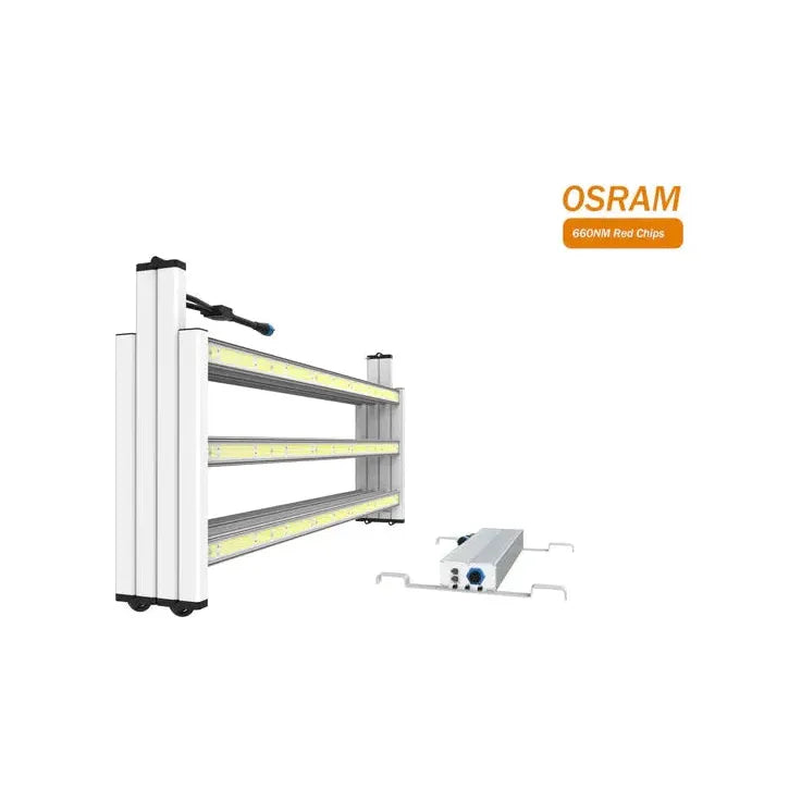 Medic Grow Fold 1200W Full Spectrum LED Grow Light for Indoor Plants - Hydroponics, Greenhouse & Home Gardening