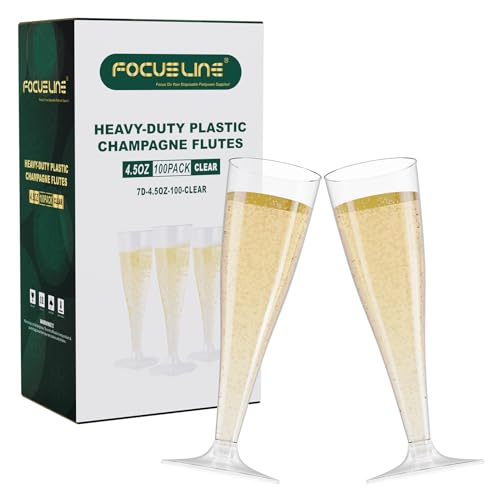 Clear Champagne Glasses