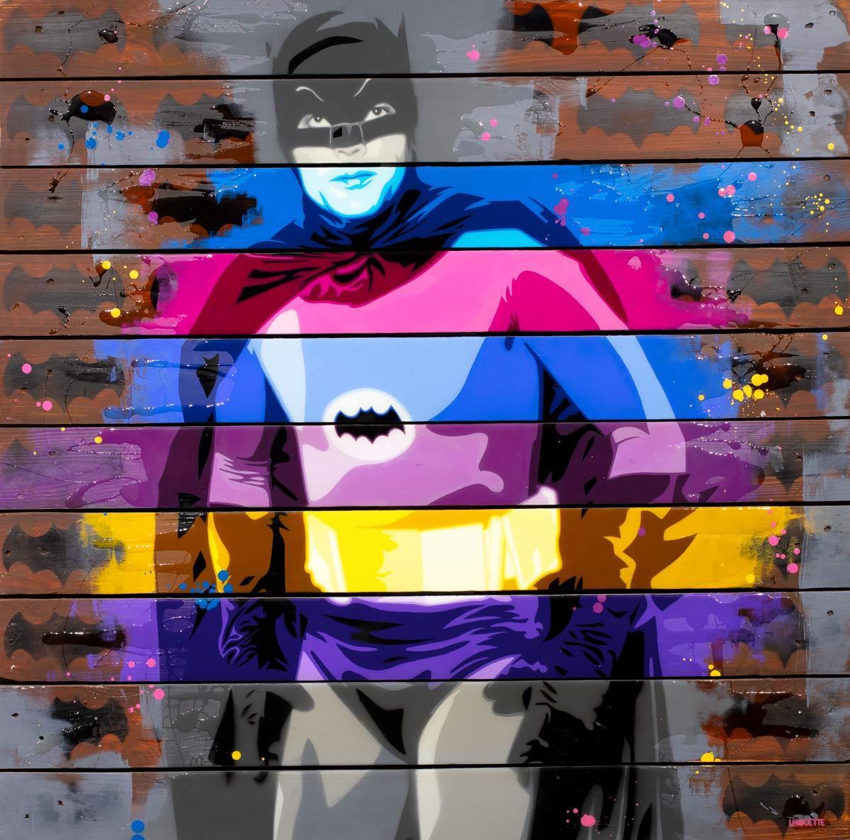 Adam West Original Batman Memorabilia - Collectible for Fans & Home Decor | Perfect for Comic Con, Themed Parties & Superhero Collections