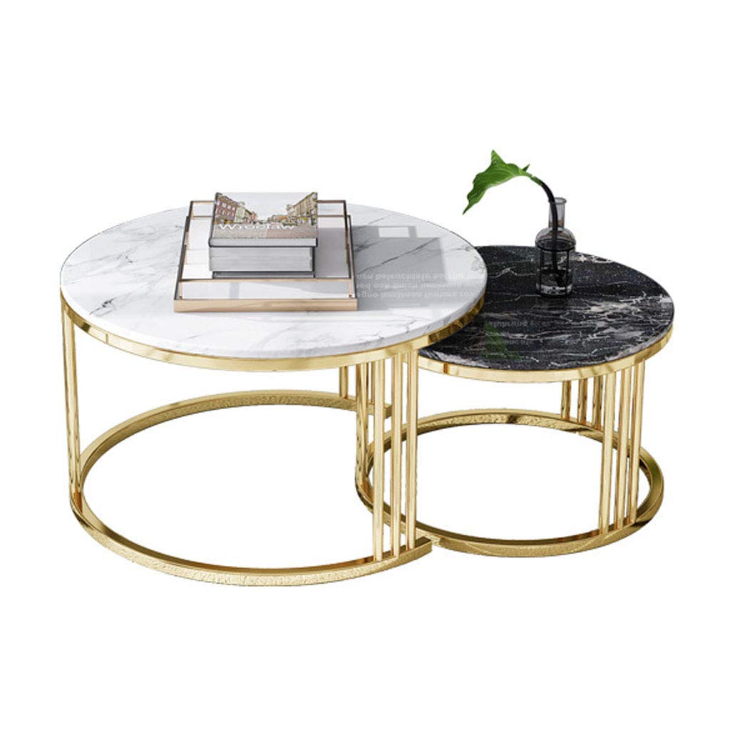 Elegance Meets Functionality: The Modern Marble Nesting Coffee Tables