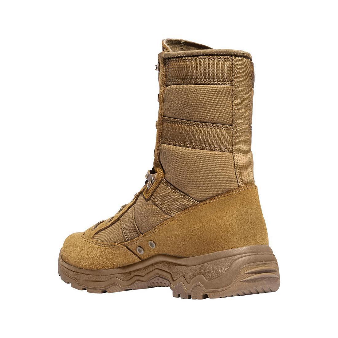 Reckoning 8 Hot Military Boots in Coyote Brown - Tactical Combat & Outdoor Hiking Footwear for Men
