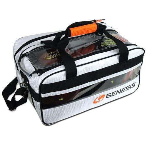 Genesis Sport 2 Ball Tote +Plus Golf Bag - Lightweight & Durable Golf Club Carrier with Dual Ball Pockets - Perfect for Driving Range, Course & Travel