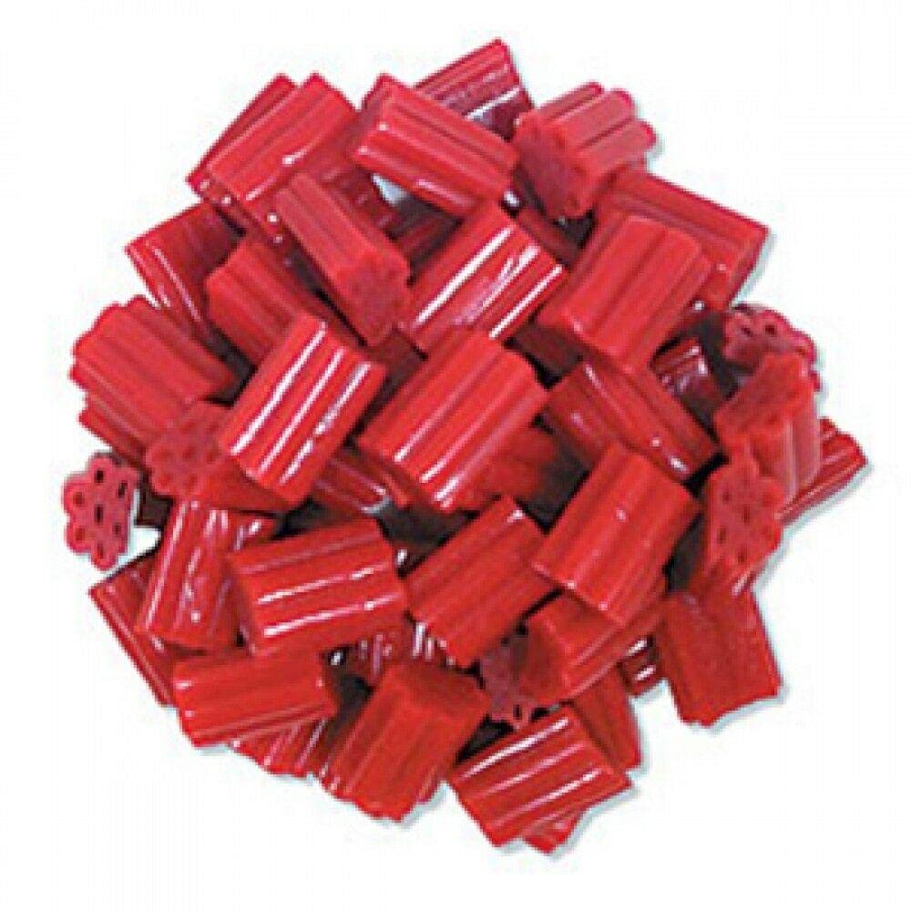 Premium Kenny's Red Cherry Licorice Bites - 2 LB Bulk Bag | Sweet & Chewy Candy for Parties, Movie Nights & Office Snacks