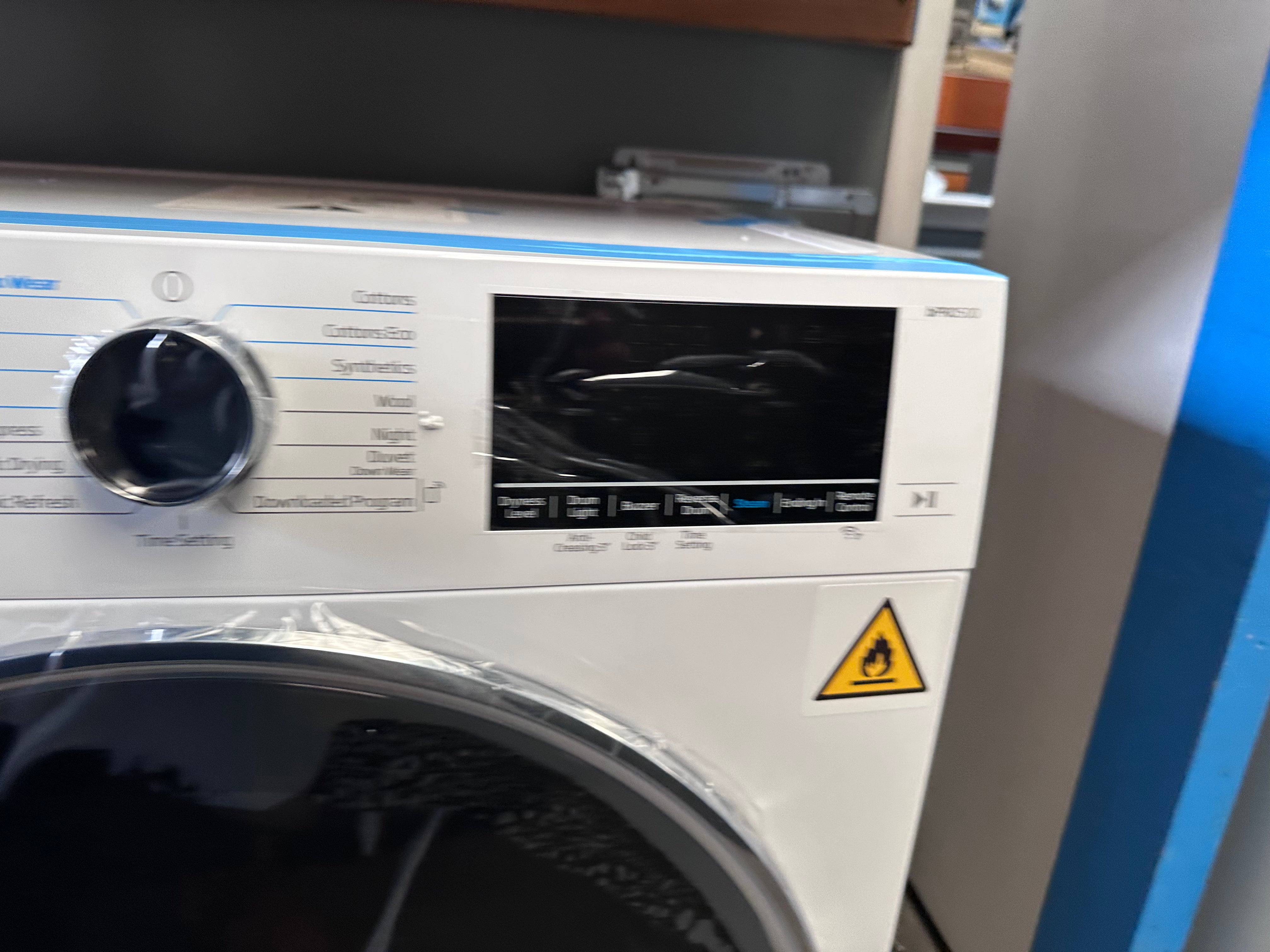 Beko BDPB802SW 8kg Heat Pump Dryer - Energy Efficient White Laundry Dryer for Home Use [Factory Second] | Perfect for Apartments & Small Spaces