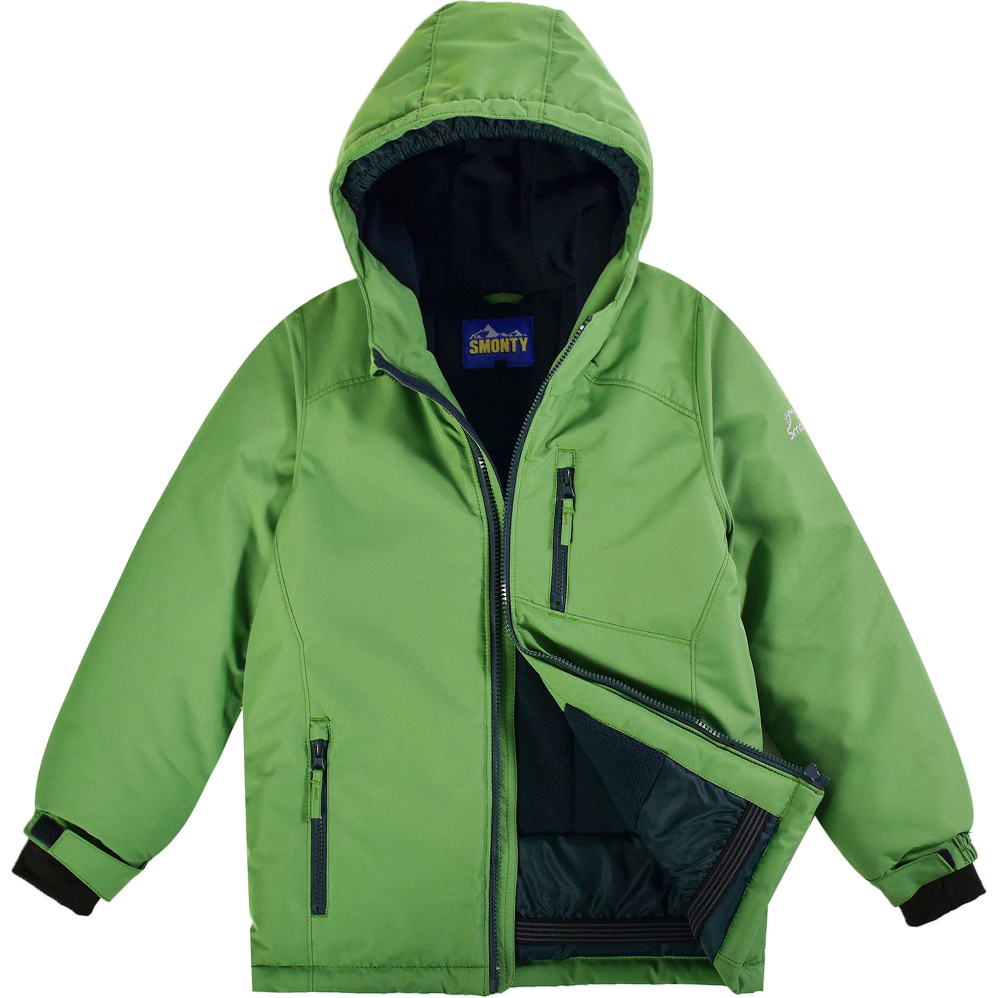 Boys Waterproof Ski Jacket - Winter Fleece Snow Coat with Windproof Technology for Snowboarding & Outdoor Activities | Perfect for Skiing, Snow Play & Cold Weather Adventures