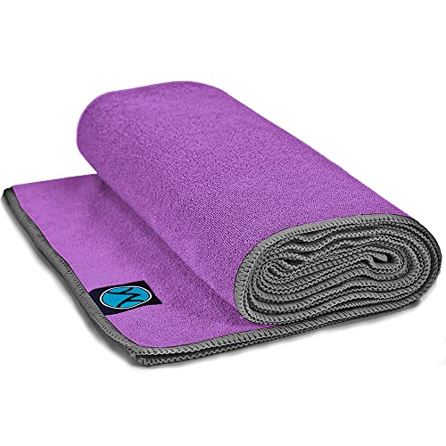 Purple Towel/Gray Stitching