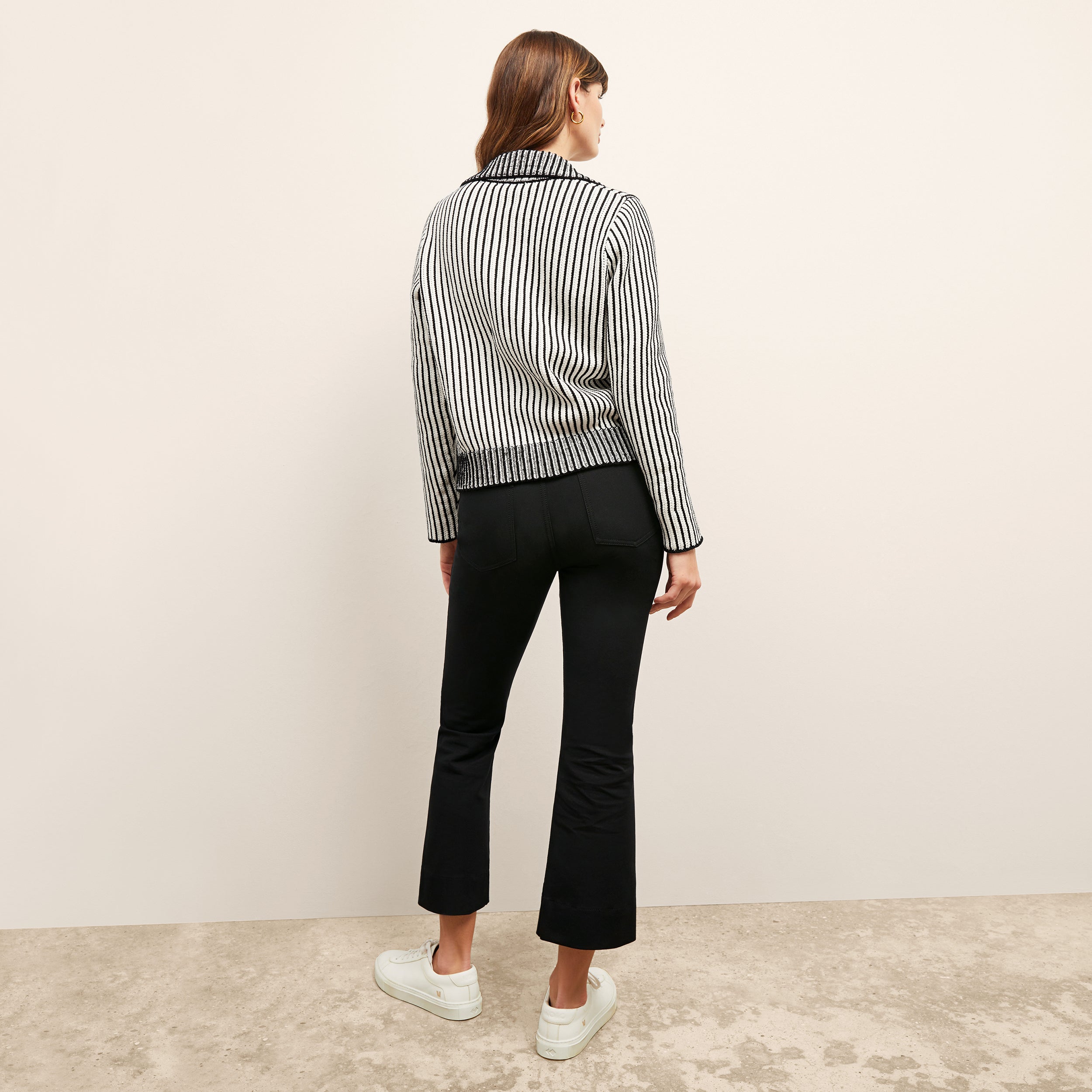 Kick Flare Foster Pant - Eco PowerStretch Women's Yoga Pants in Black for Workouts & Lounge Wear