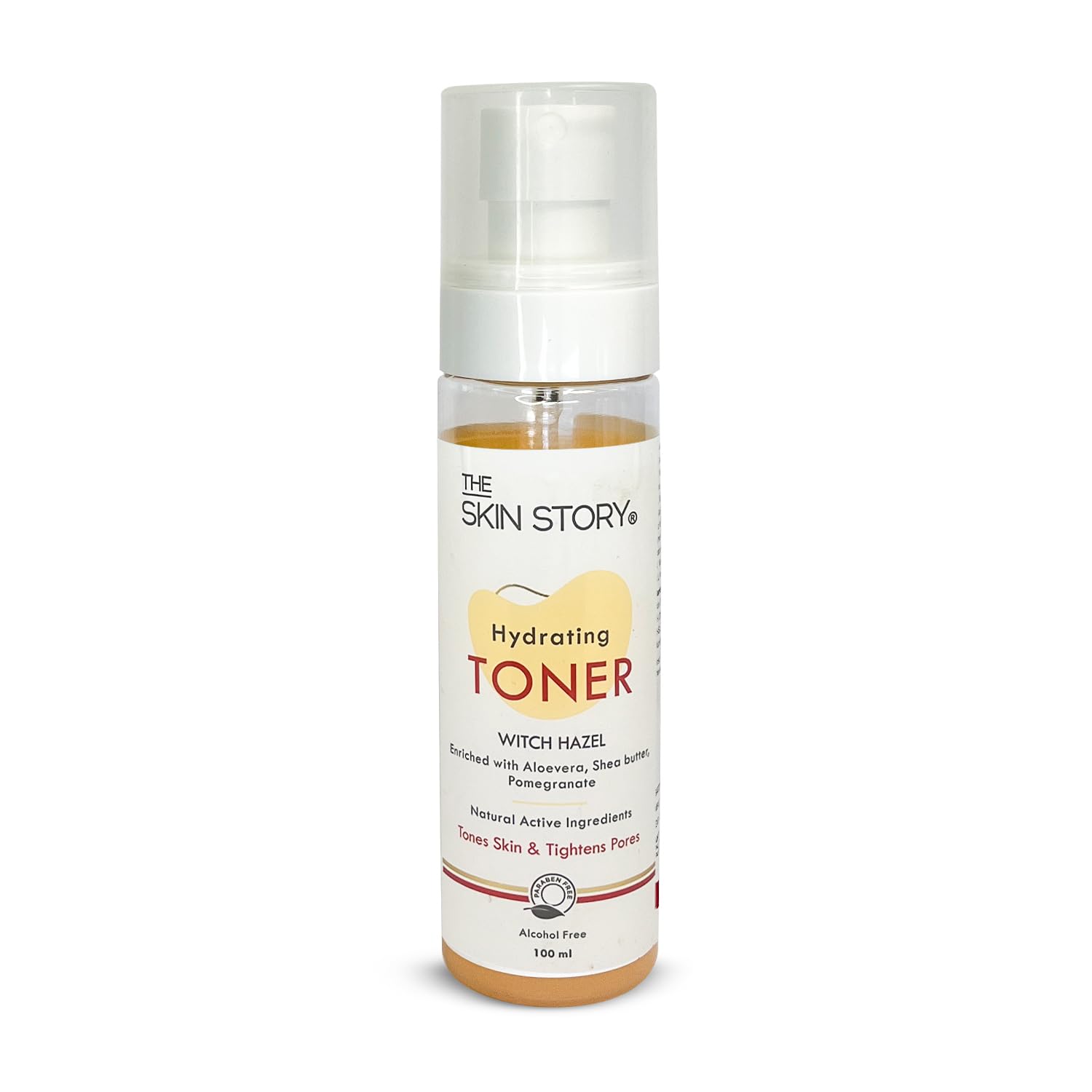 The Skin Story Hydrating & Pore Minimizing Toner 100ml - Witch Hazel, Pomegranate & Aloe Vera for Flawless, Glassy Skin | Smoother, Tighter & Radiant Complexion | Paraben-Free | Perfect for Daily Skincare Routine & Post-Cleansing Treatment