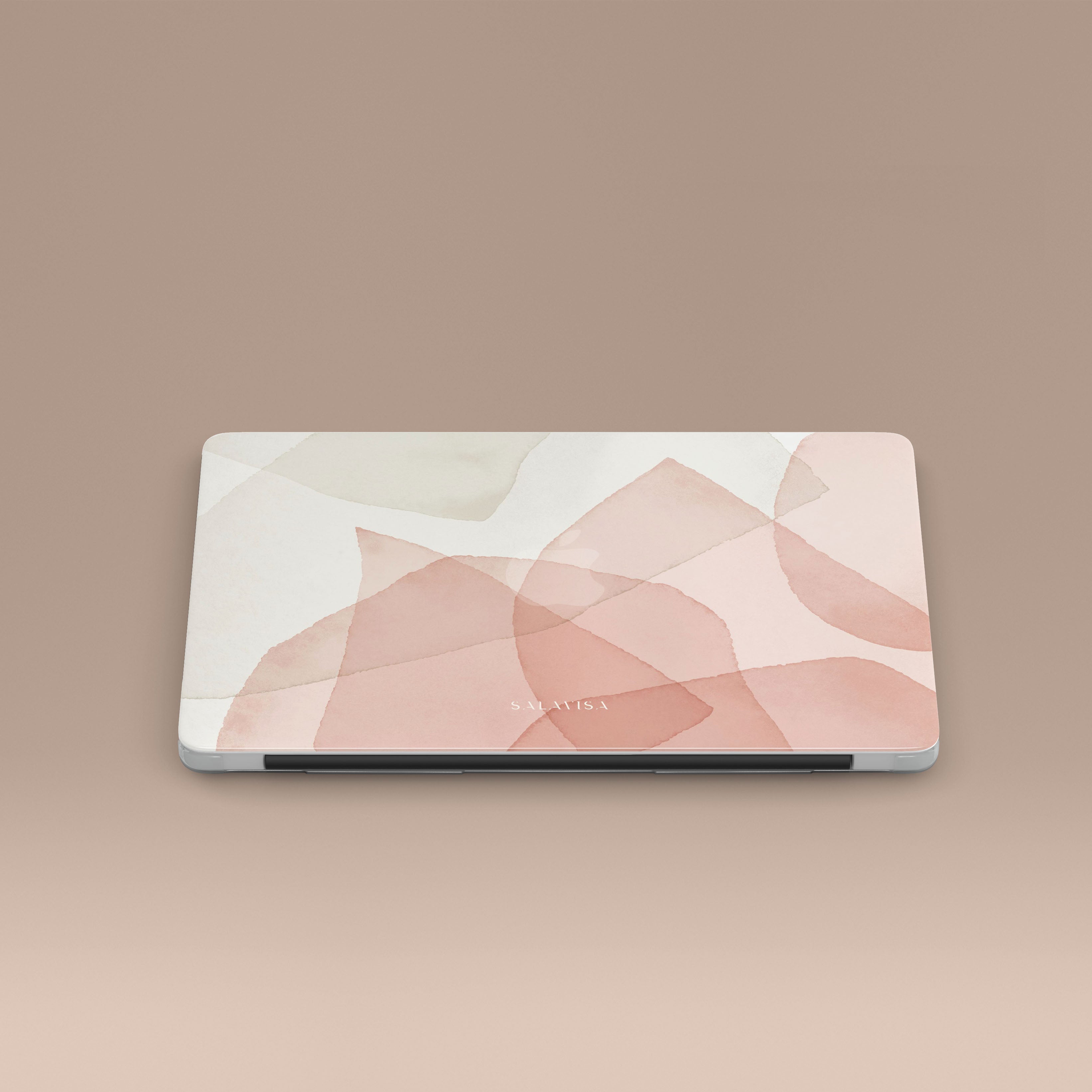 Stylish Pink Layered MacBook Case - Durable Protective Cover for MacBook Air & Pro - Perfect for Work, Travel & School
