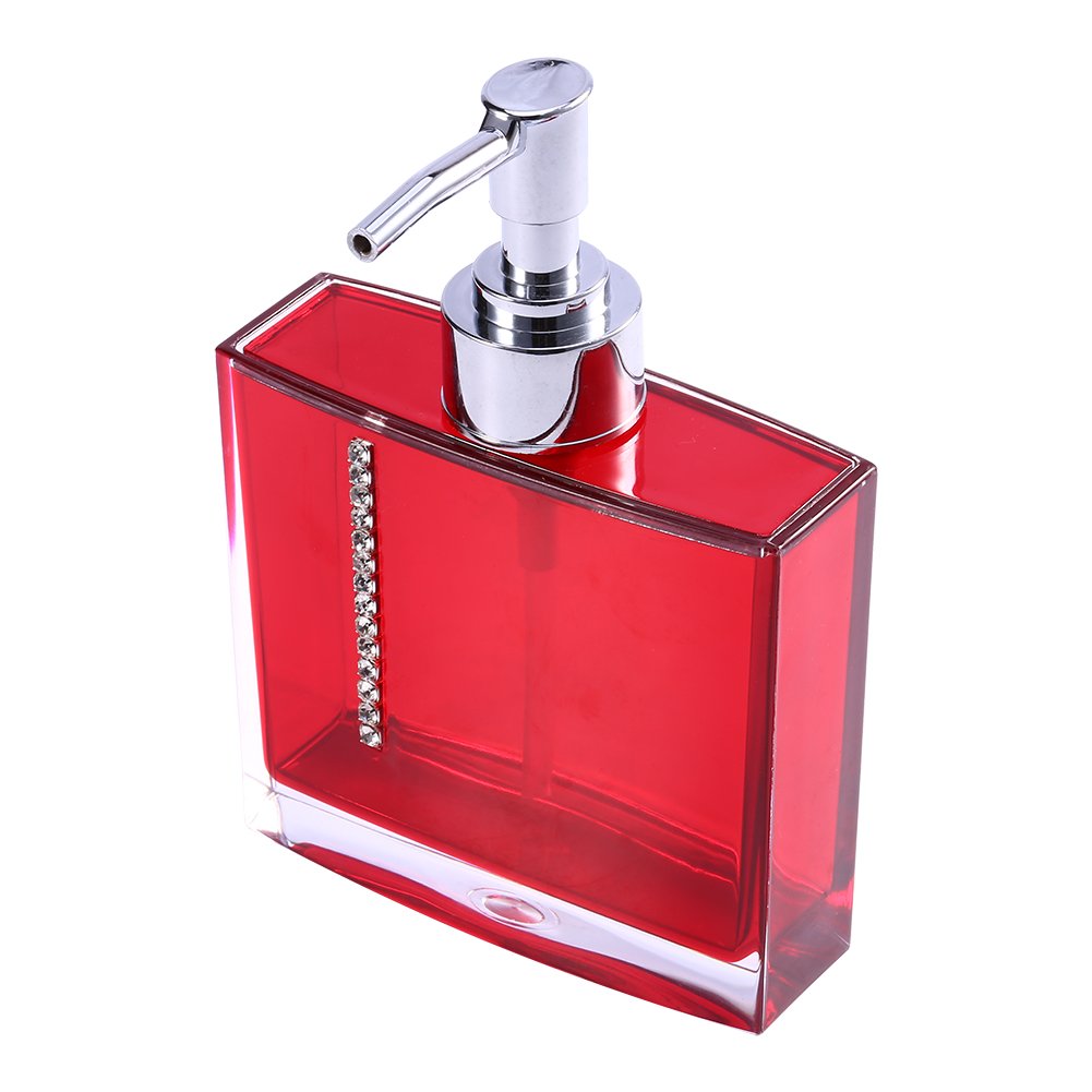 Premium 5-Piece Black Bathroom Set - Toothbrush Holder, Soap Dispenser, Tray & More | Modern Bathroom Accessories for Countertop Organization | Perfect for Home, Apartment, and Guest Bathroom Decor