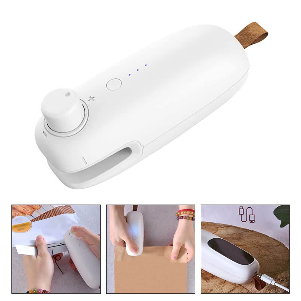 Mini Bag Sealer - Handheld Heat Sealer for Snacks & Food Bags at Home