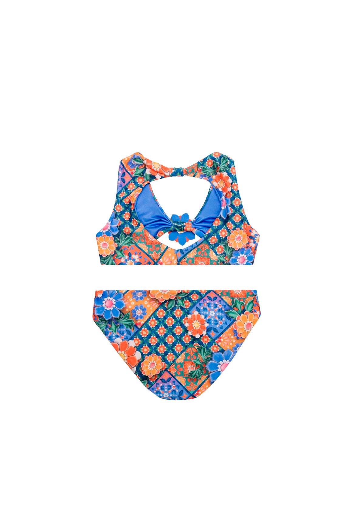 Sabrina Kids' Bikini Set - 2 Piece Swimwear for Girls, UPF 50+ Sun Protection, Soft & Comfortable - Perfect for Beach, Pool & Summer Vacations