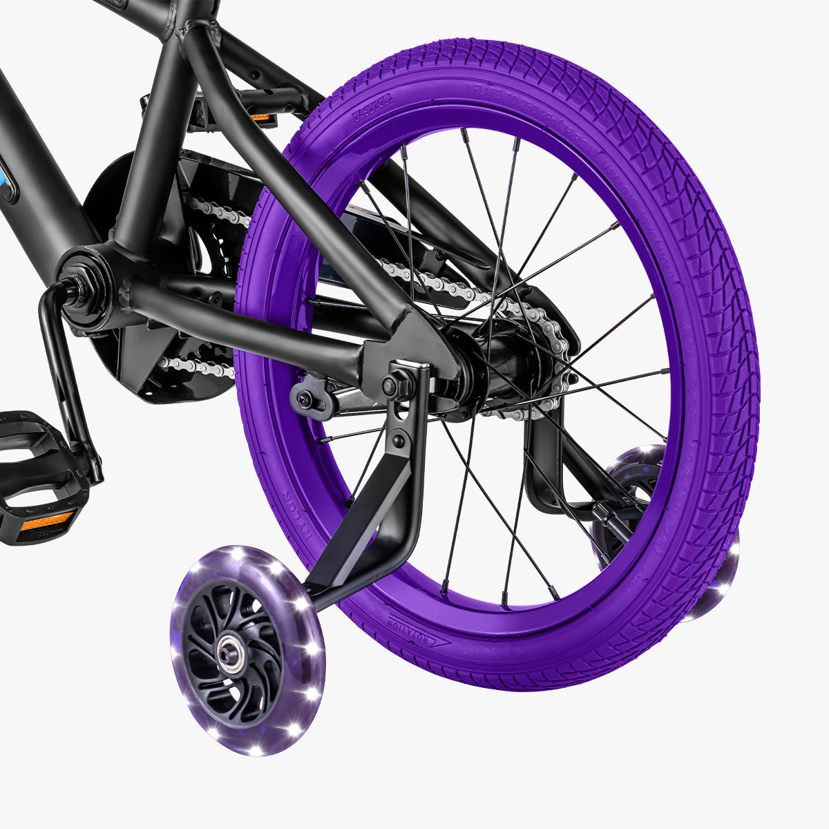Light Rider 16 - LED Illuminated Kids Bicycle with Flashing Wheels | Safe & Fun Night Riding Bike for Boys & Girls | Perfect for Neighborhood Cruising & Evening Adventures