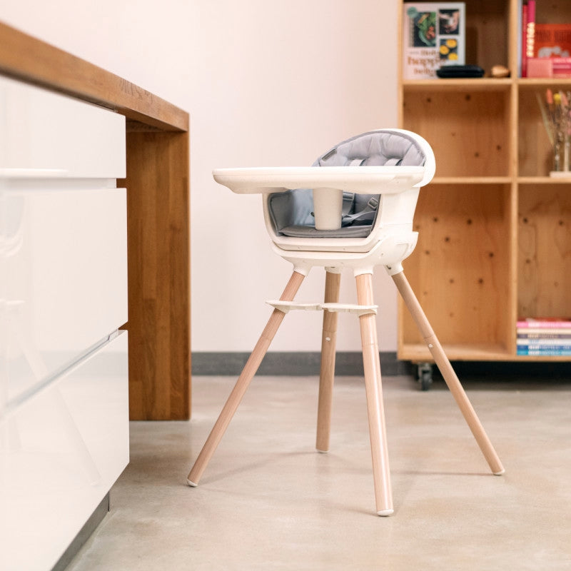 Maxi Cosi Moa 8-in-1 Convertible High Chair for Babies & Toddlers - Adjustable Height, Reclining Seat, Easy Clean - Perfect for Dining, Feeding & Playtime at Home