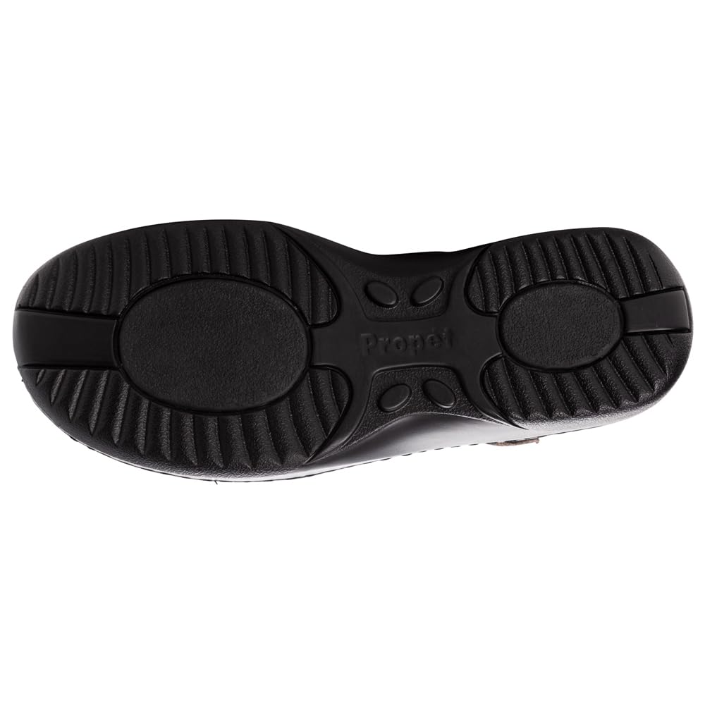 Propét Women's Golda Mary Jane Flats - Comfortable Slip-On Shoes for Wide Feet with Arch Support - Perfect for Work, Travel & Everyday Wear