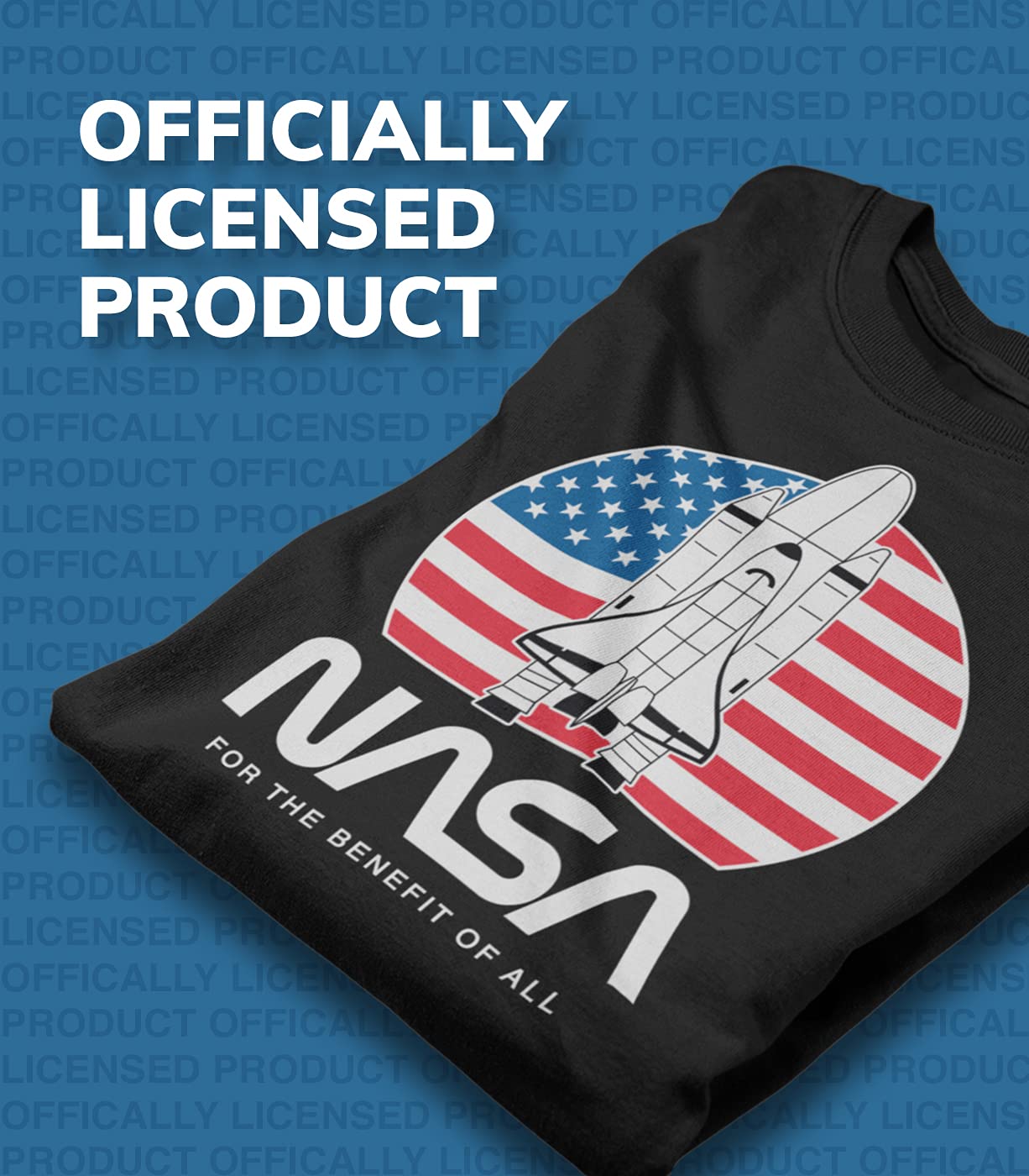 NASA Astronaut Women's Lightweight French Terry Pullover Hoodie - Space-Themed Sweatshirt for Women - Perfect for Casual Wear, Lounge & Outerwear