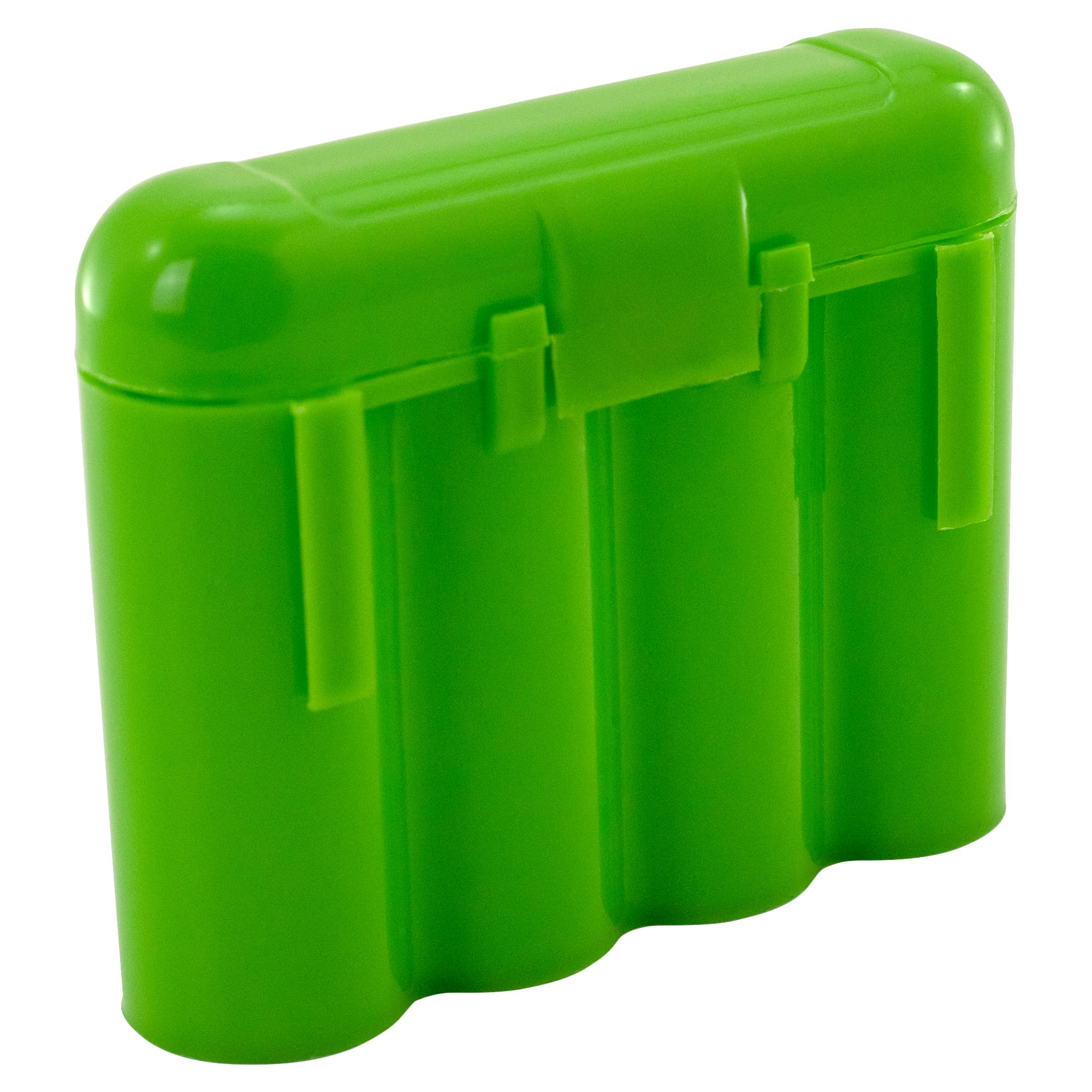 30 Pack AA AAA Battery Holder - Green Plastic Storage Case for Organizing Batteries - Perfect for Home, Office, Travel & Emergency Kits