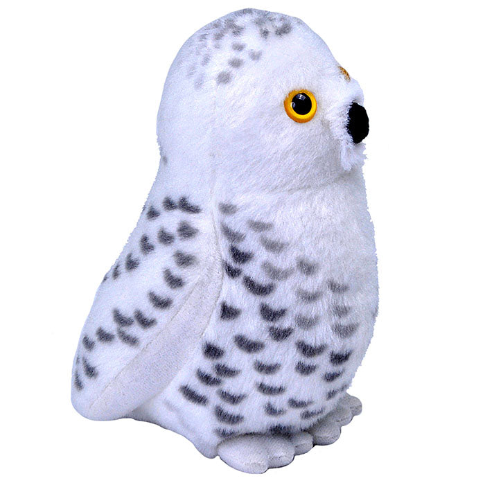 Audubon Snowy Owl Plush Toy - Realistic Stuffed Animal for Kids & Collectors - Perfect for Gifts, Room Decor, and Wildlife Enthusiasts