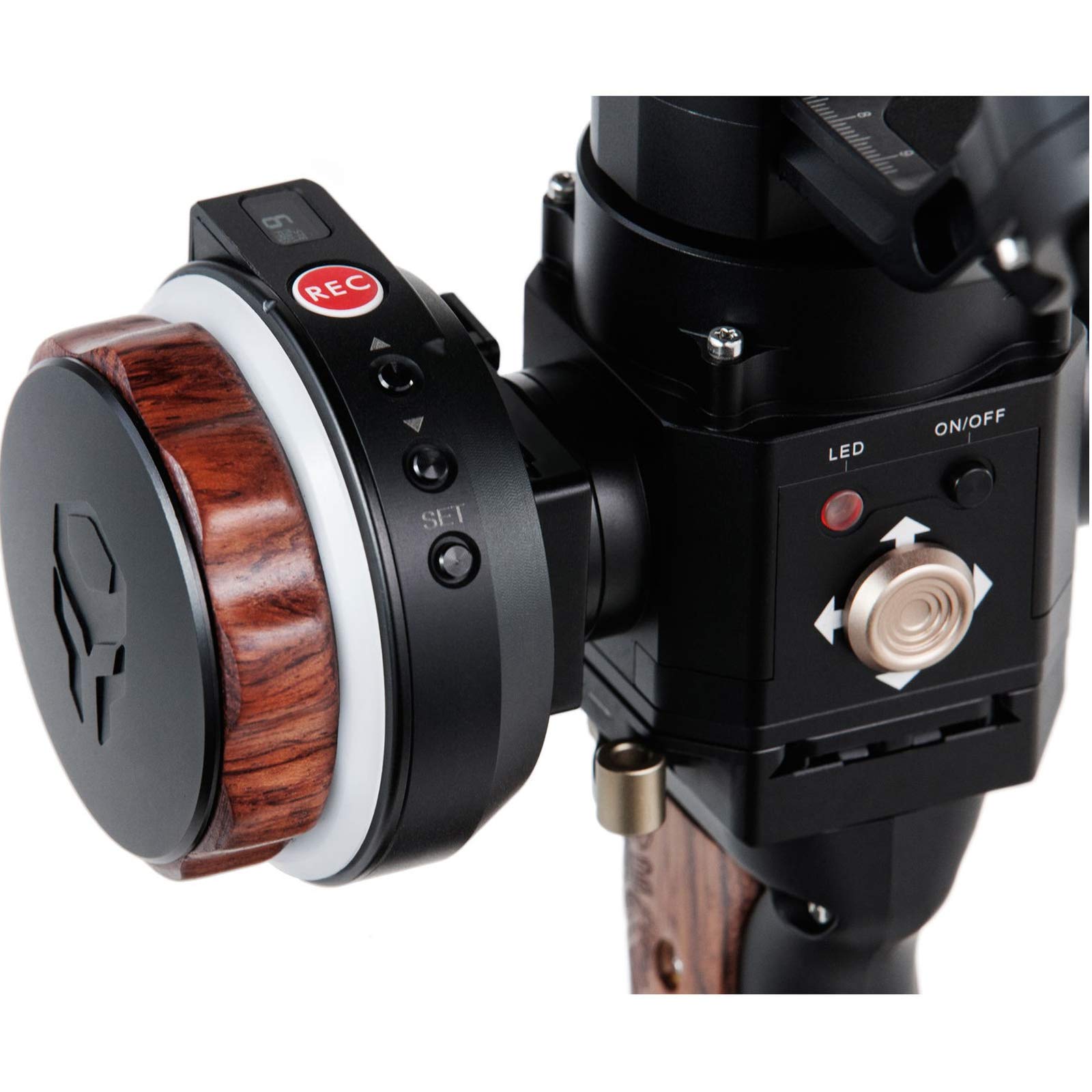 Tilta Nucleus-Nano Wireless Follow Focus System for DSLR, Mirrorless & Cinema Cameras - Compatible with Ronin S, Crane 1, WLC-T04 Gimbals - Perfect for Filmmaking, Vlogging & Professional Video Production